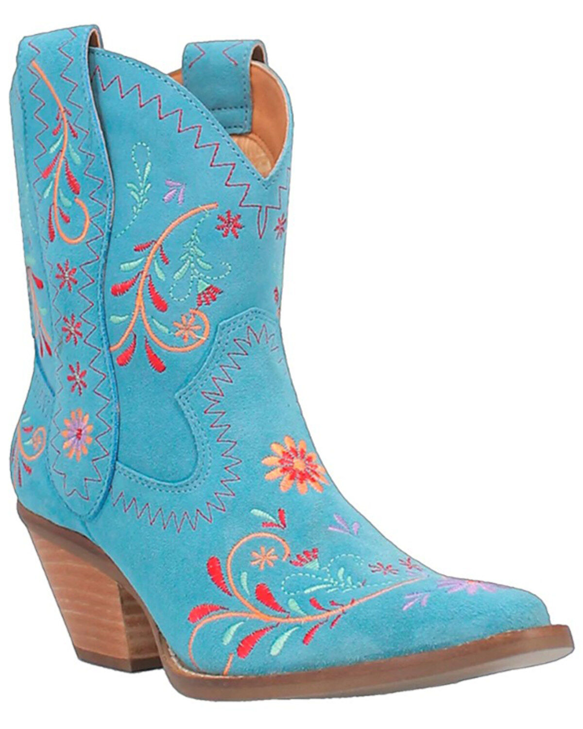 Women's Dingo Sugar Bug Suede Fashion Booties - Round Toe