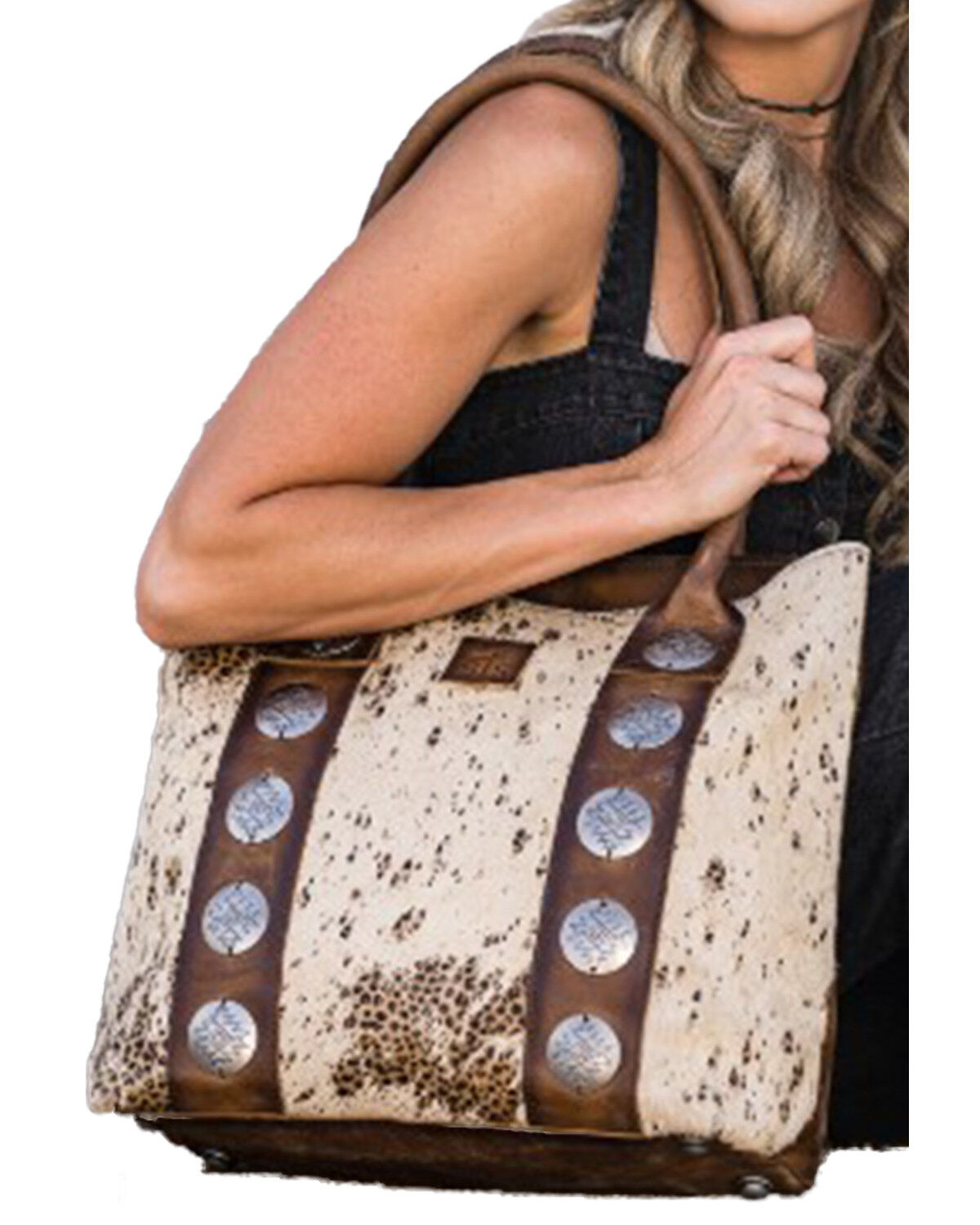 Women's STS Ranchwear by Carroll Cowhide Tote