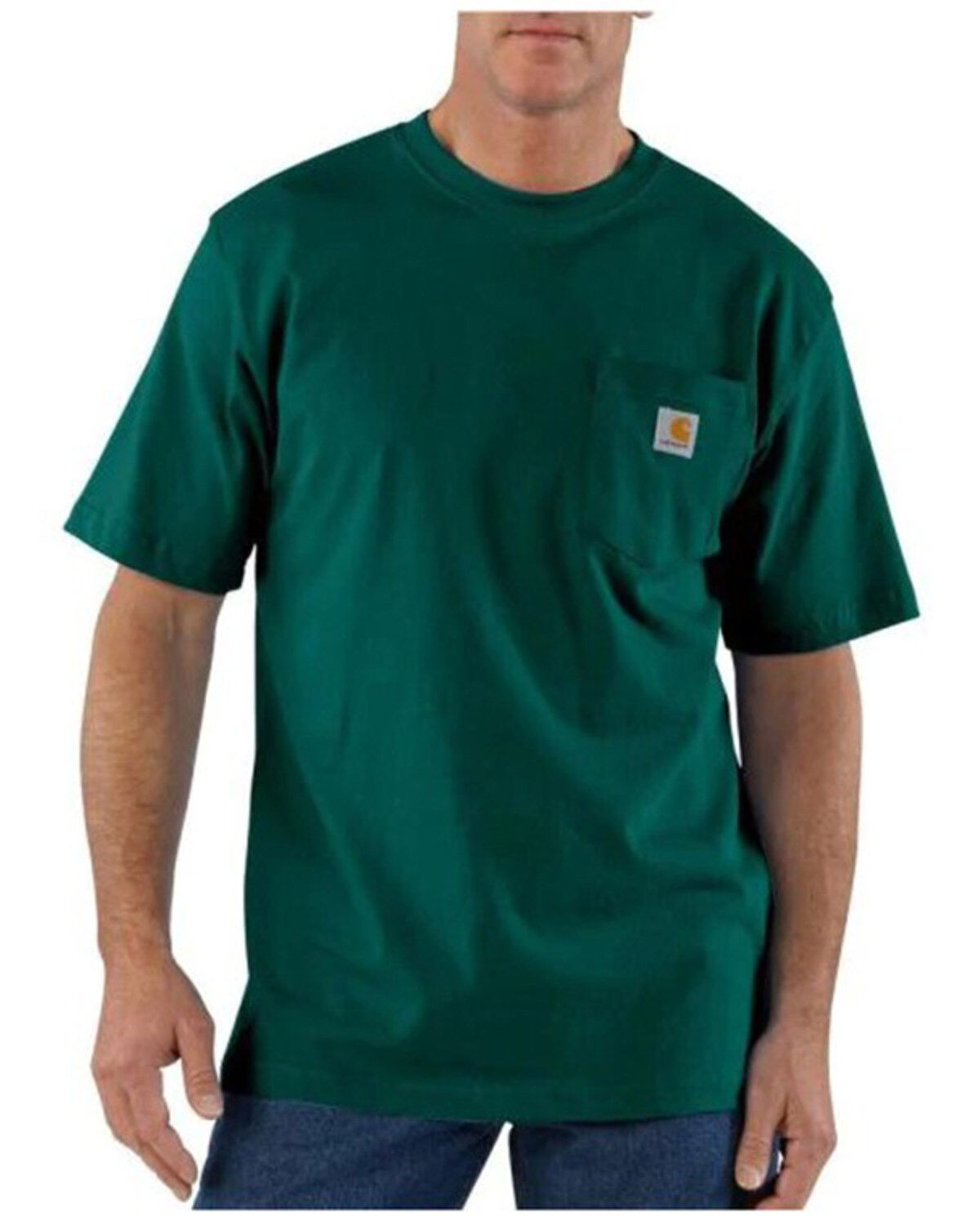 Men's Carhartt Loose Fit Heavyweight Logo Pocket Work T-Shirt - Tall