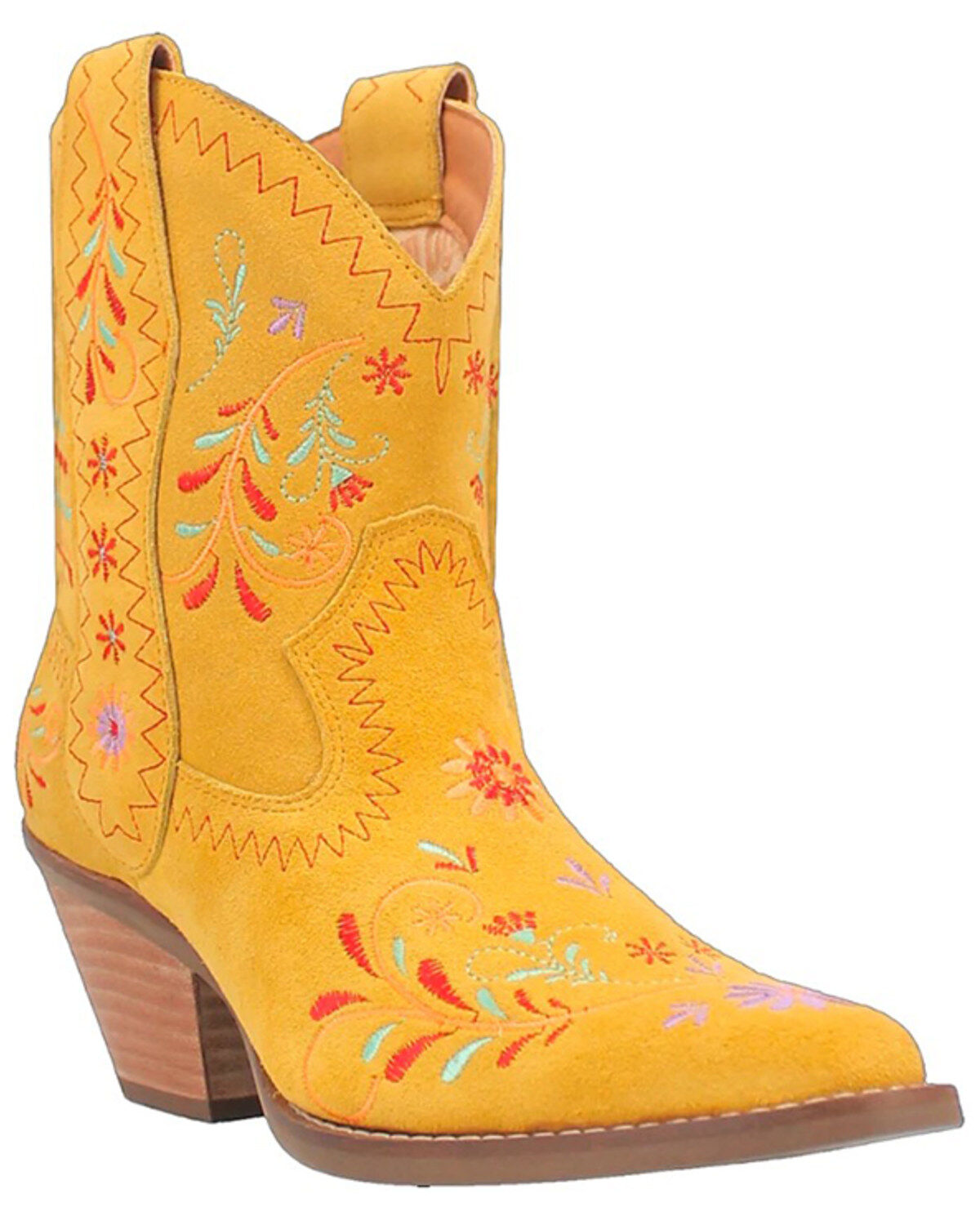 Women's Dingo Sugar Bug Suede Fashion Booties - Round Toe