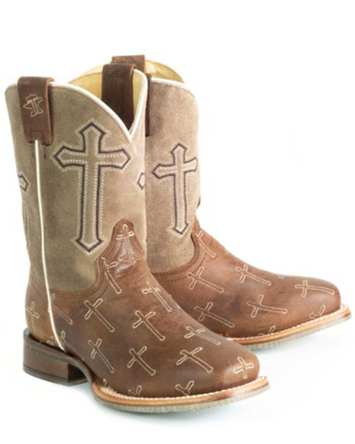 Boys' Tin Haul Holy Son Western Boots - Broad Square Toe