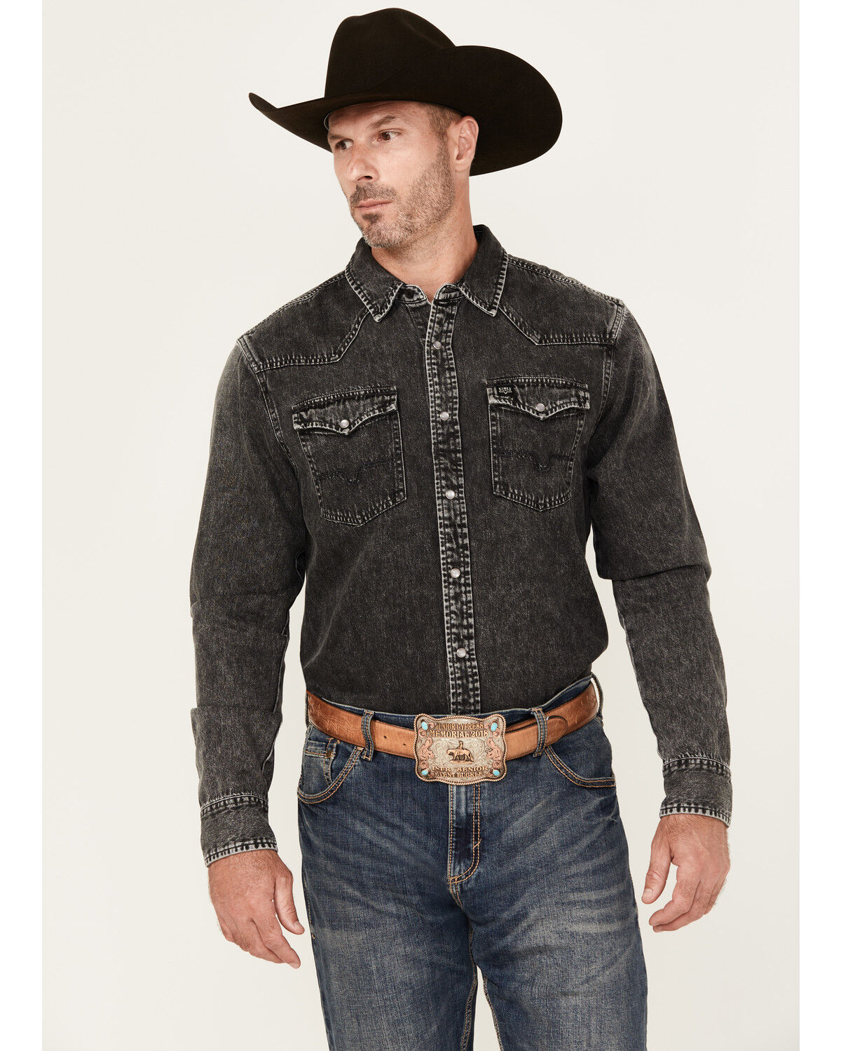 Men's Durango Kimes Ranch Boot Barn Exclusive Long Sleeve Snap Western