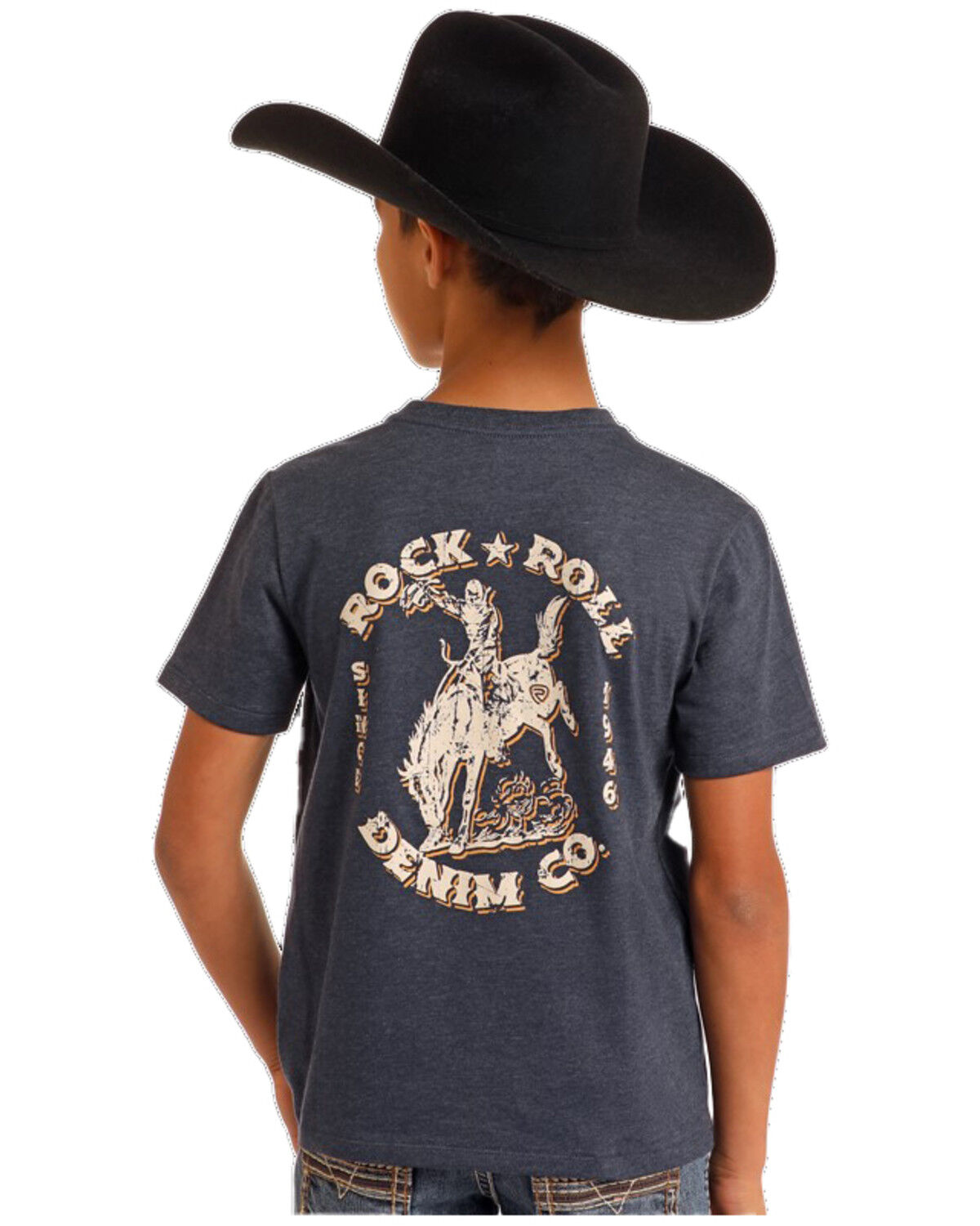 Boys' Panhandle Bronco Short Sleeve Graphic T-Shirt