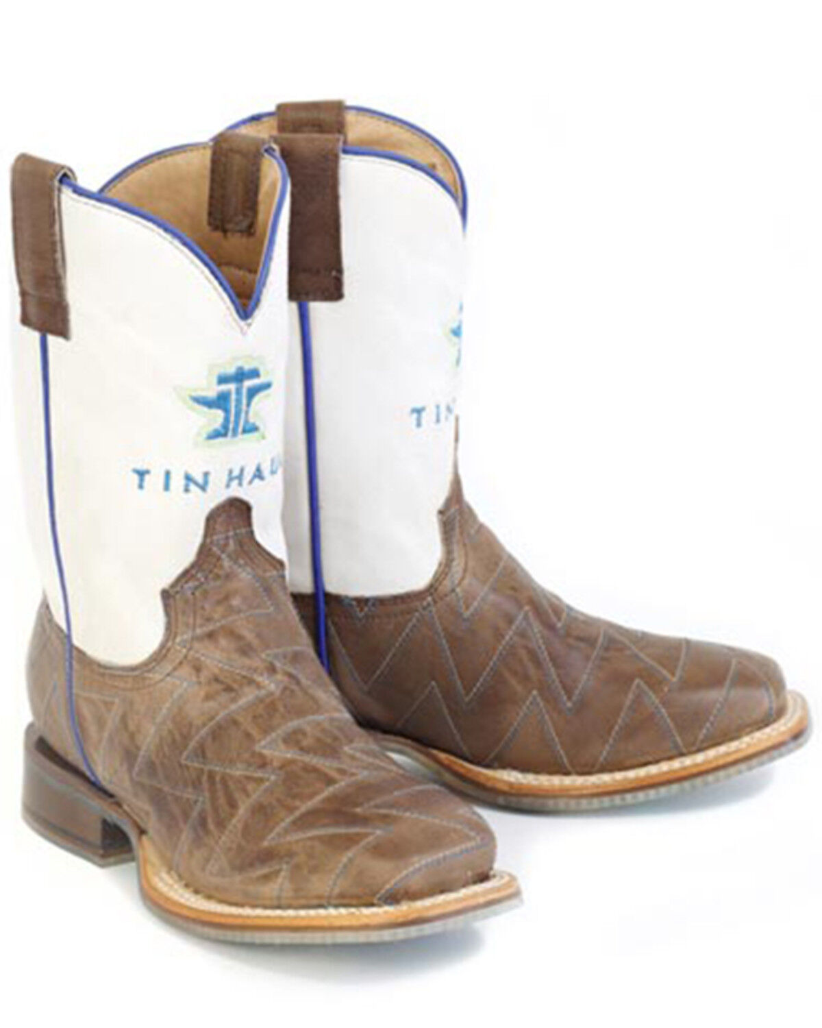 Boys' Tin Haul Little Master Blaster Western Boots - Broad Square Toe