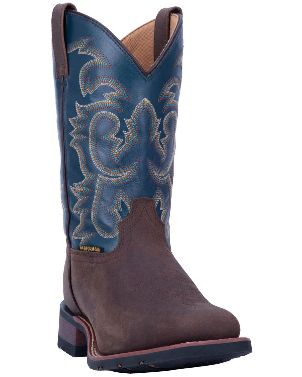 Men's Laredo Hamilton Western Boots - Broad Square Toe