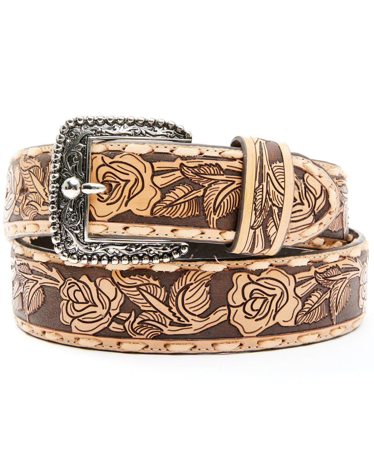 Women's Idyllwind Just A Rose Tooled Belt