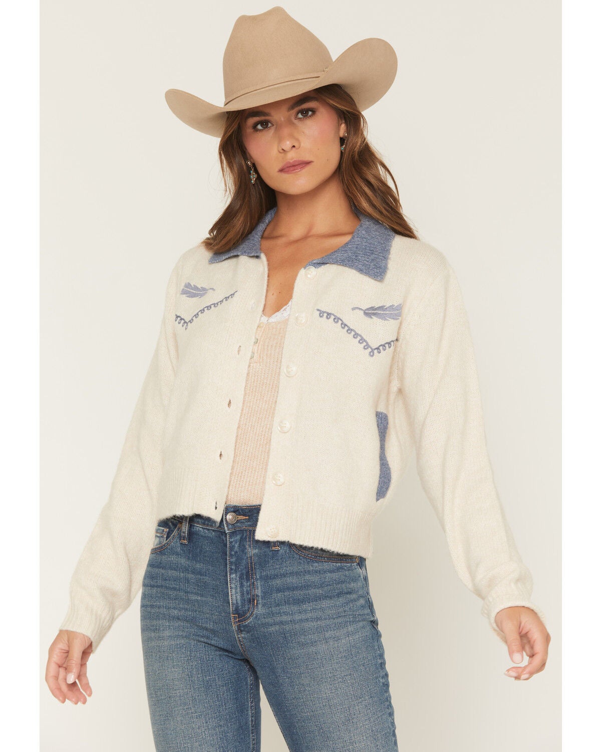 Women's Bailey Rose Button-Down Cardigan