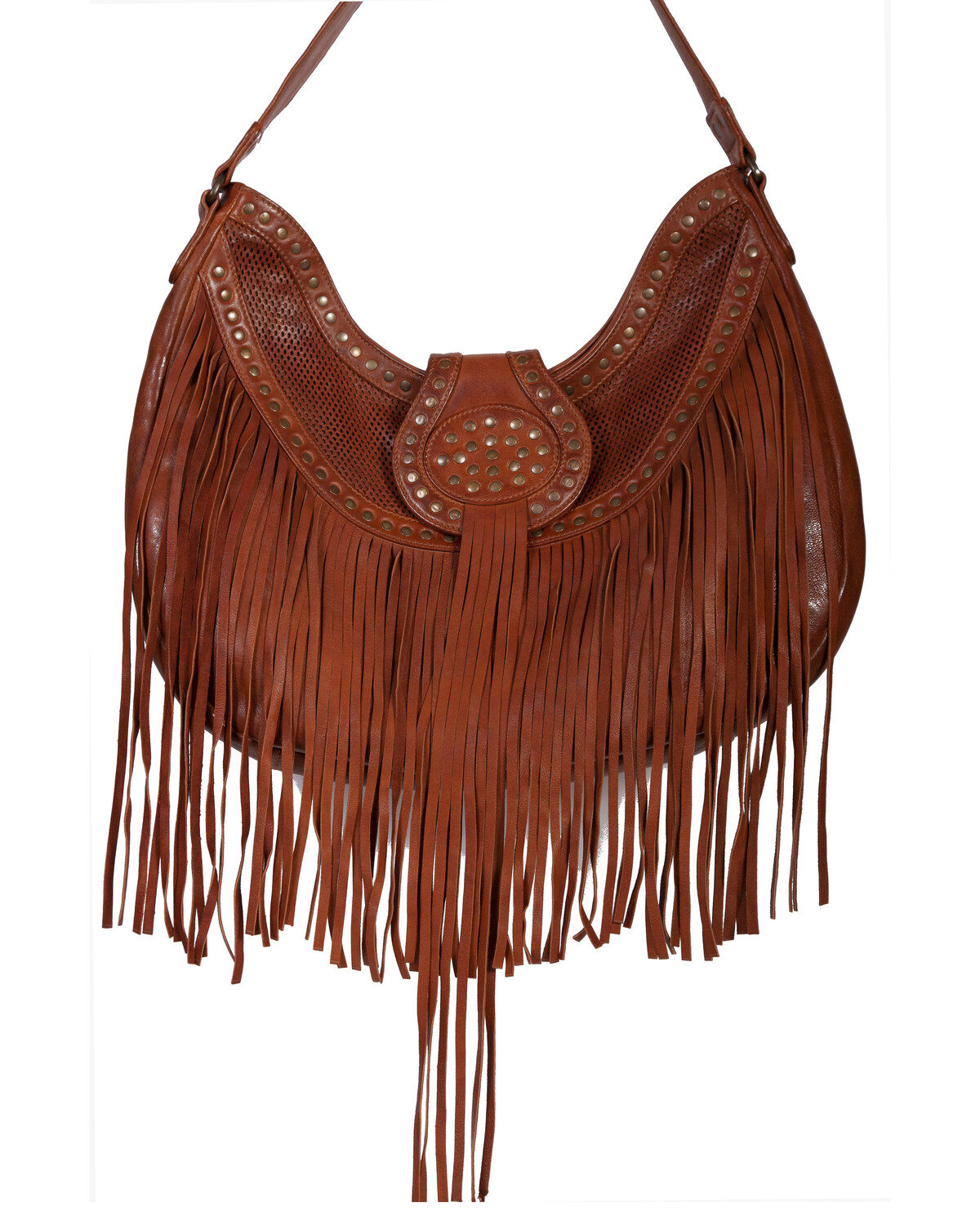 Women's Scully Leather Fringe Handbag