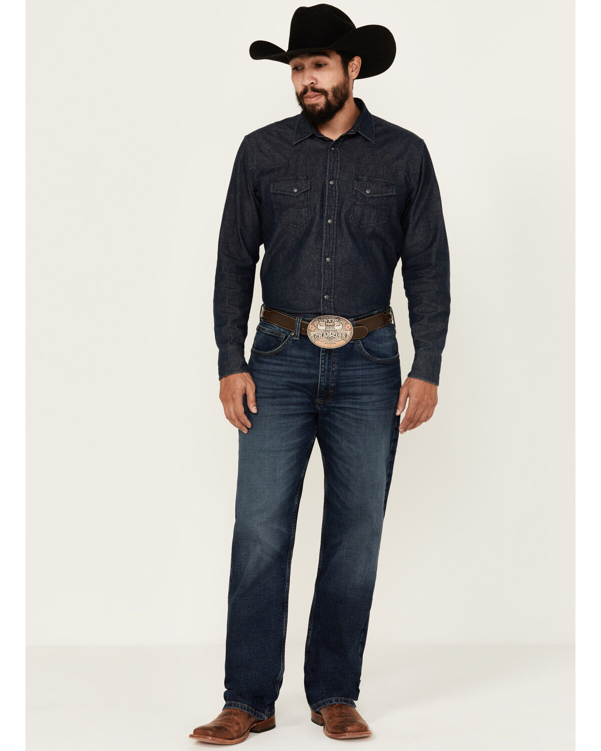 Men's Wrangler 20X Sunnybrook Dark Wash Extreme Relaxed Straight Stret