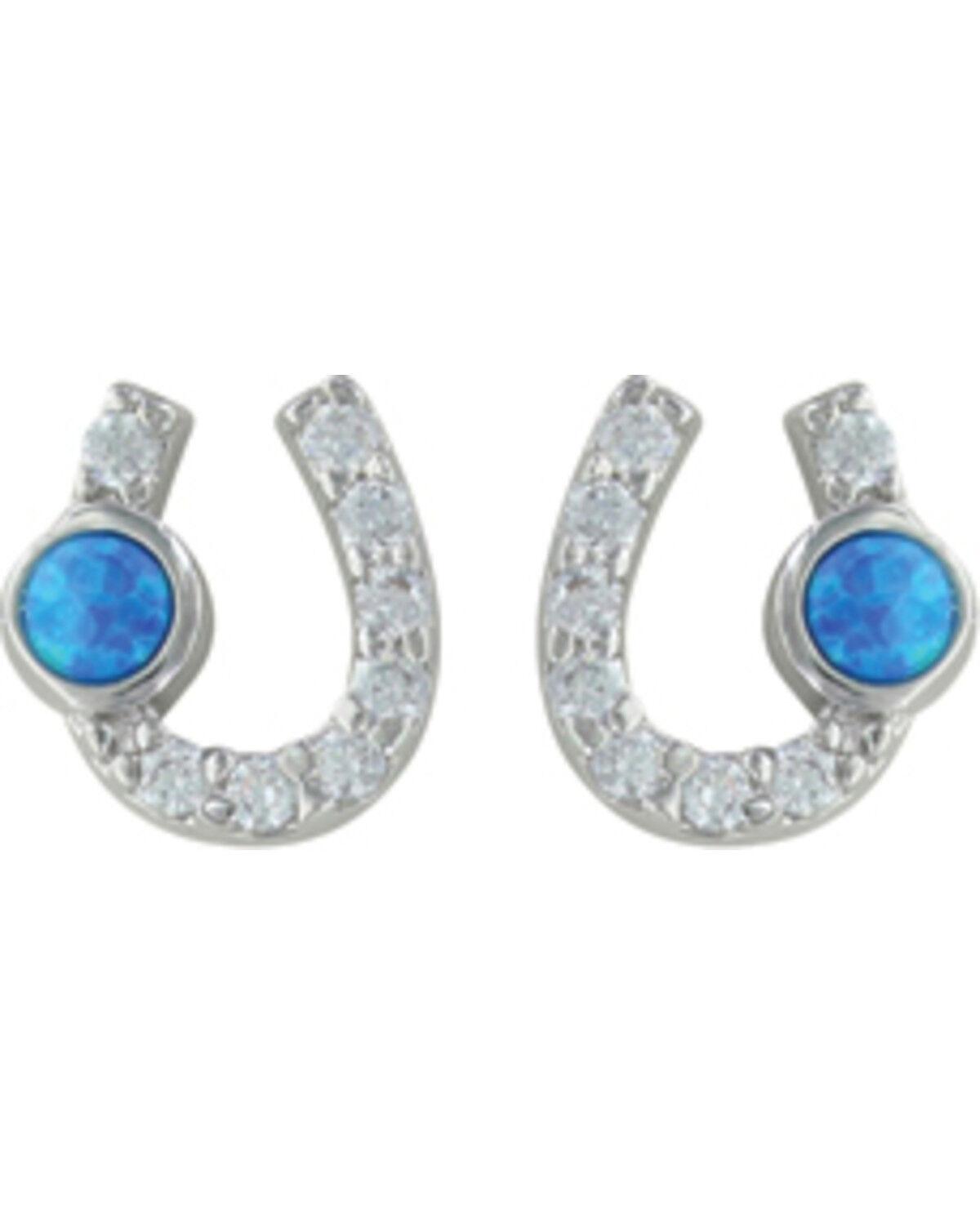Women's Montana Silversmiths Lightfoot Horseshoe Earrings