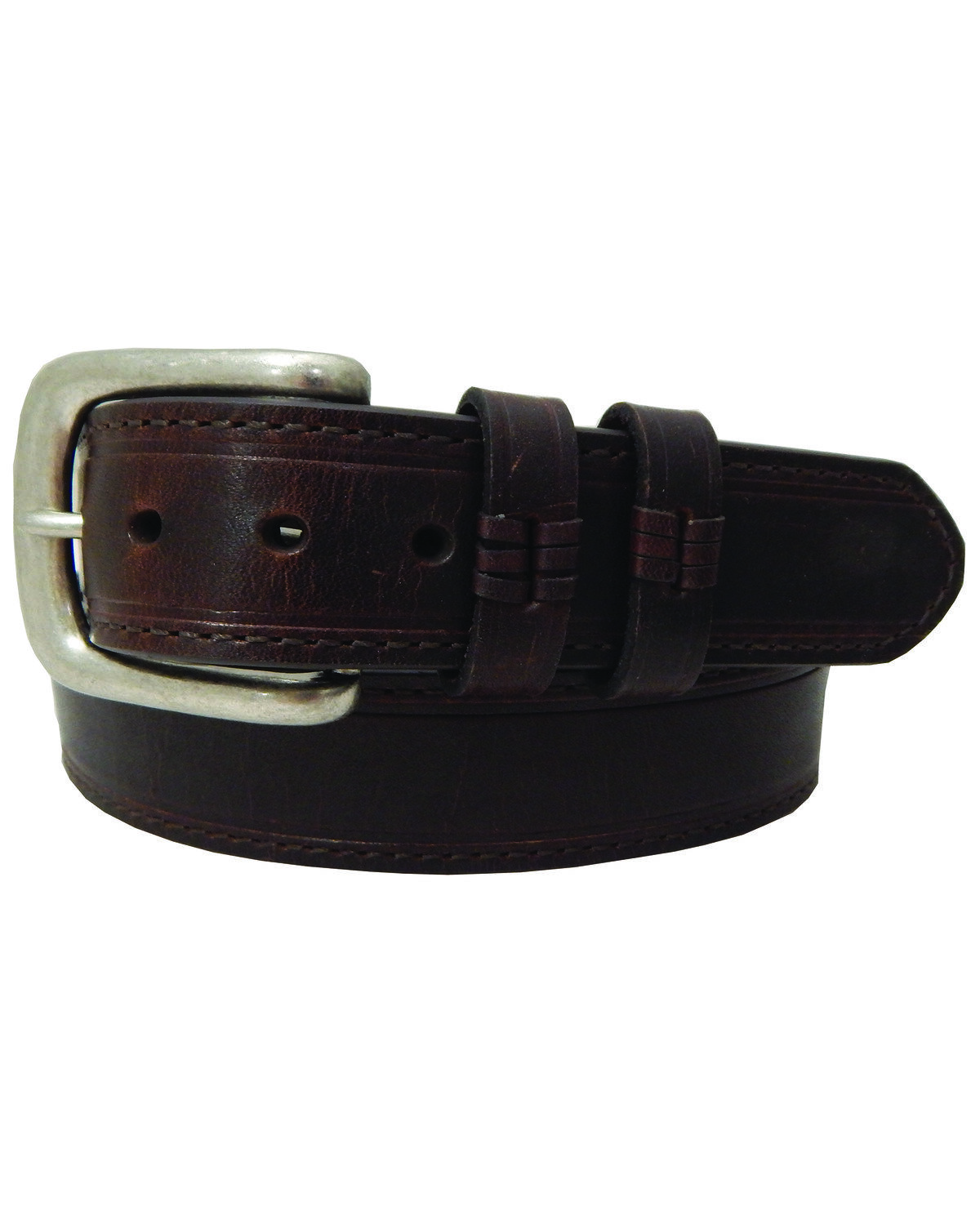 Men's Danbury Oil Tanned Double Keeper Belt - Big & Tall