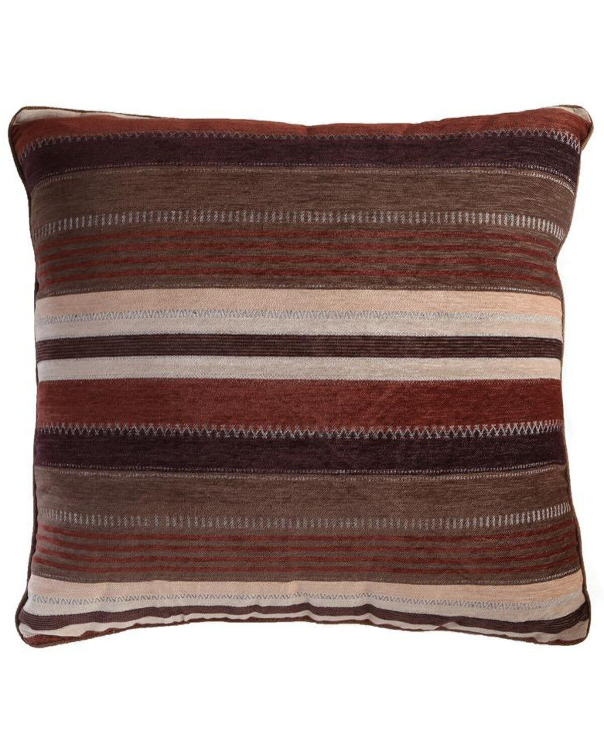 Old West Carstens Home Stripe Southwestern Euro Pillow Cover