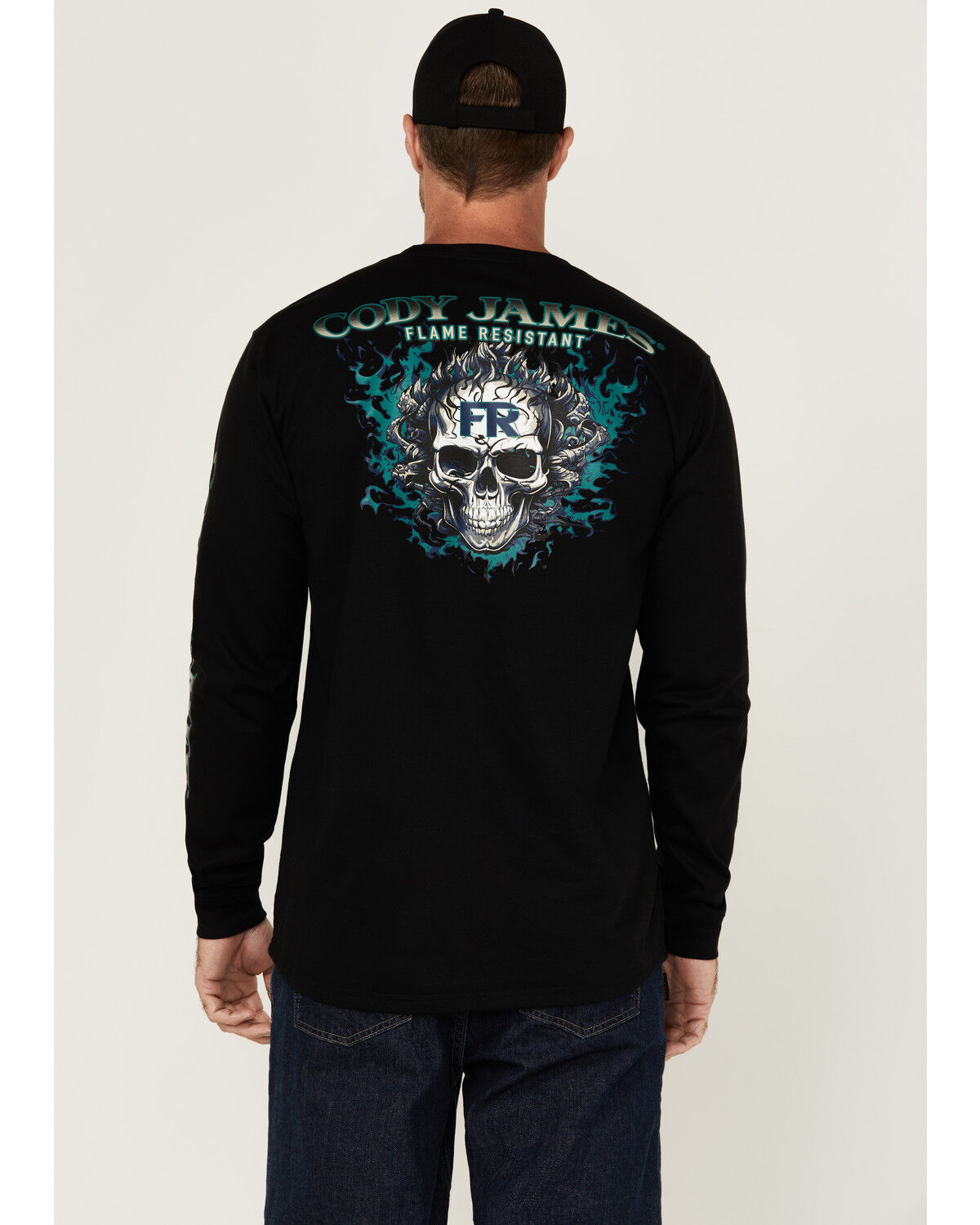 Men's Cody James FR Pyro Long Sleeve Graphic T-Shirt