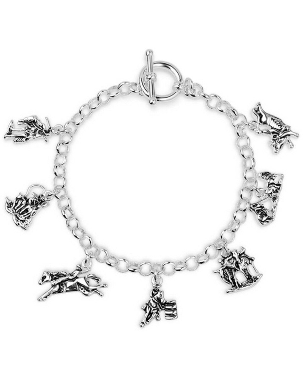 Women's Montana Silversmiths Charms of Champions Rodeo Bracelet