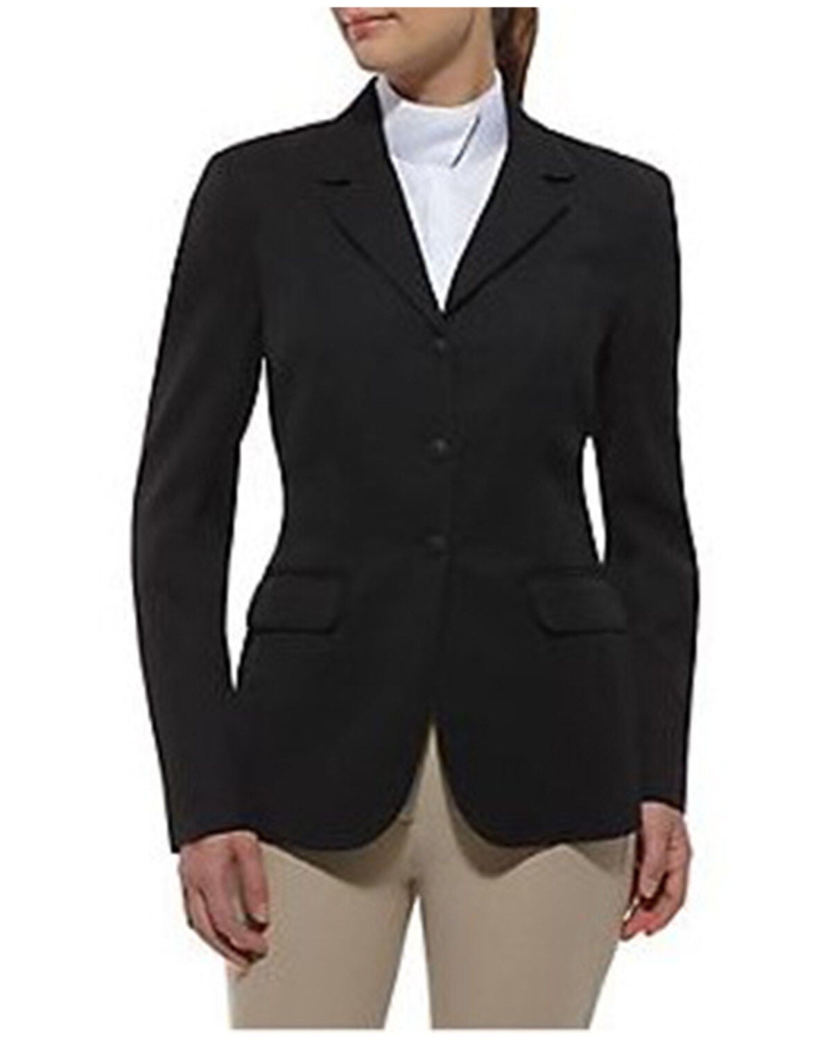 Women's Ariat Black Heritage Show Coat
