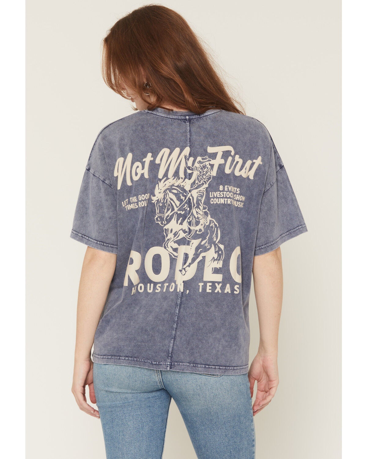 Women's Youth in Revolt Not My First Rodeo Short Sleeve Graphic Tee