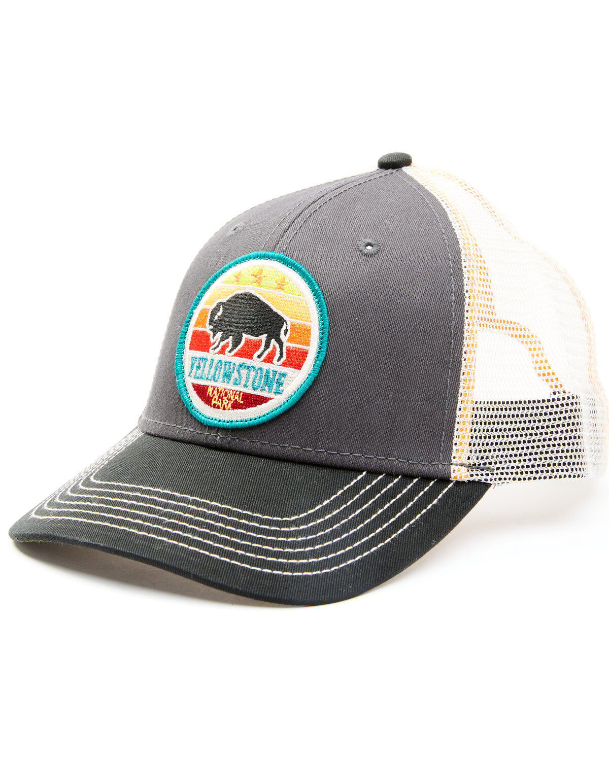 Men's Yellowstone H3 Sportgear National Park Buffalo Circle Patch Ball