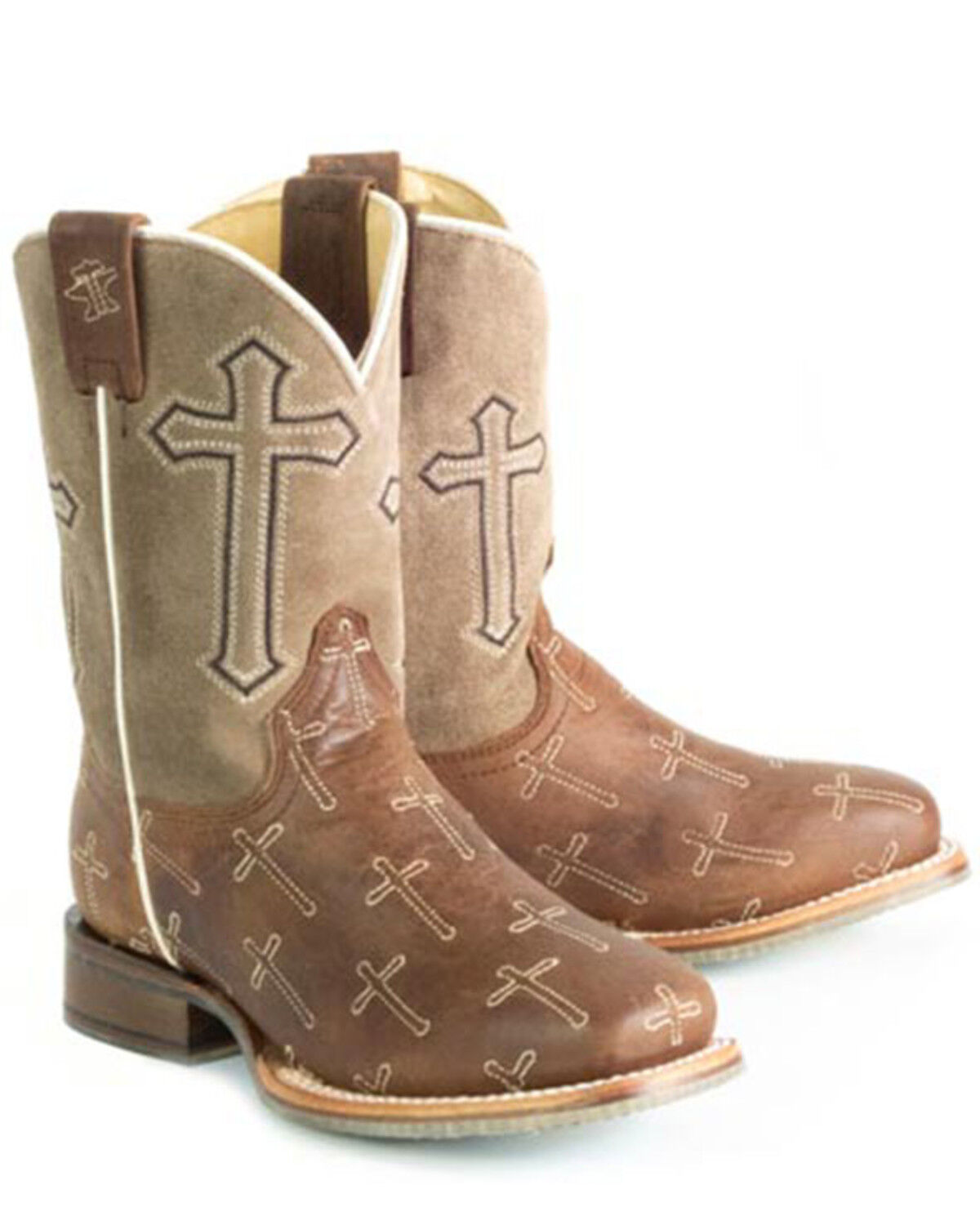 Boys' Tin Haul Holy Son Western Boots - Broad Square Toe