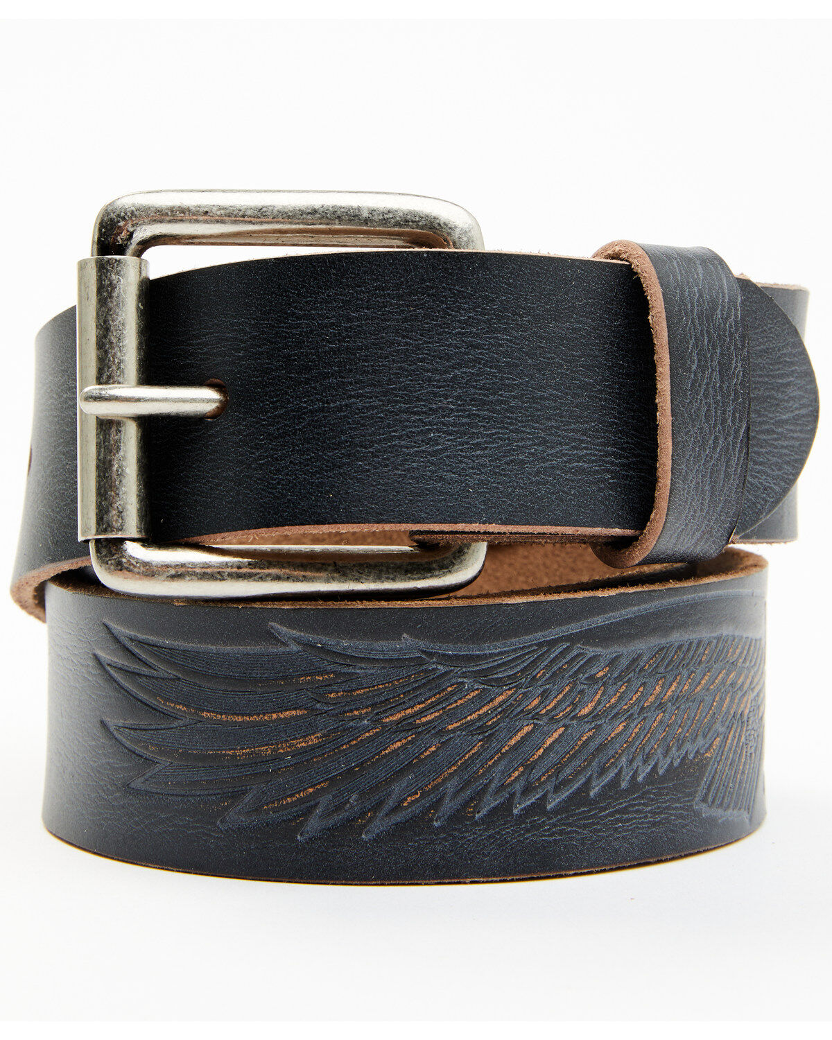 Men's Brothers and Sons Tooled Flying Eagle Belt