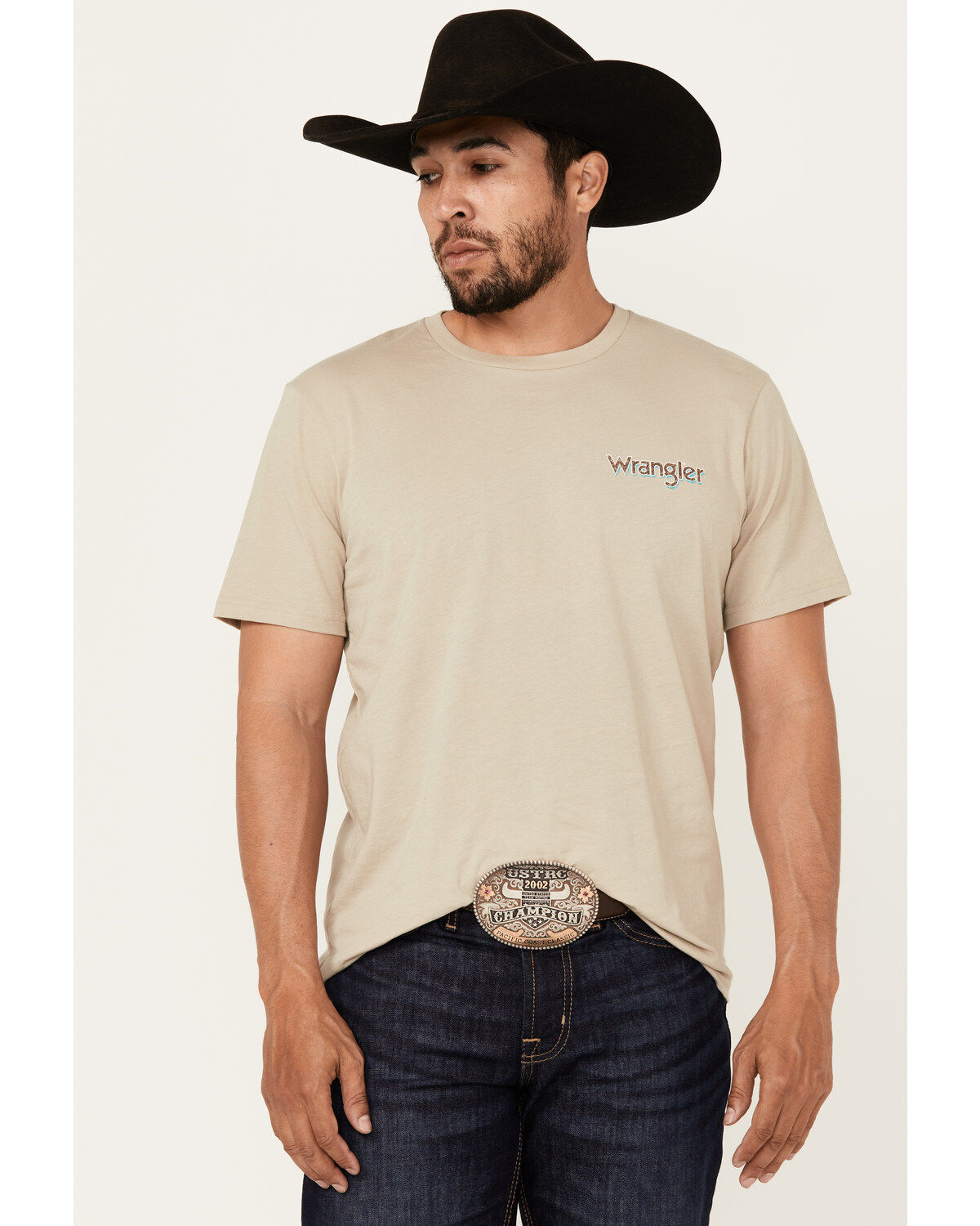 Men's Wrangler Boot Barn Exclusive Logo Short Sleeve Graphic T-Shirt
