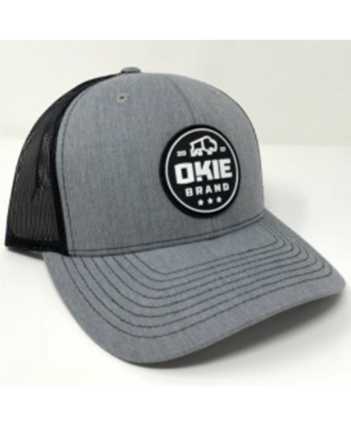 Men's Okie Tatanka Rubber Patch Mesh-Back Ball Cap