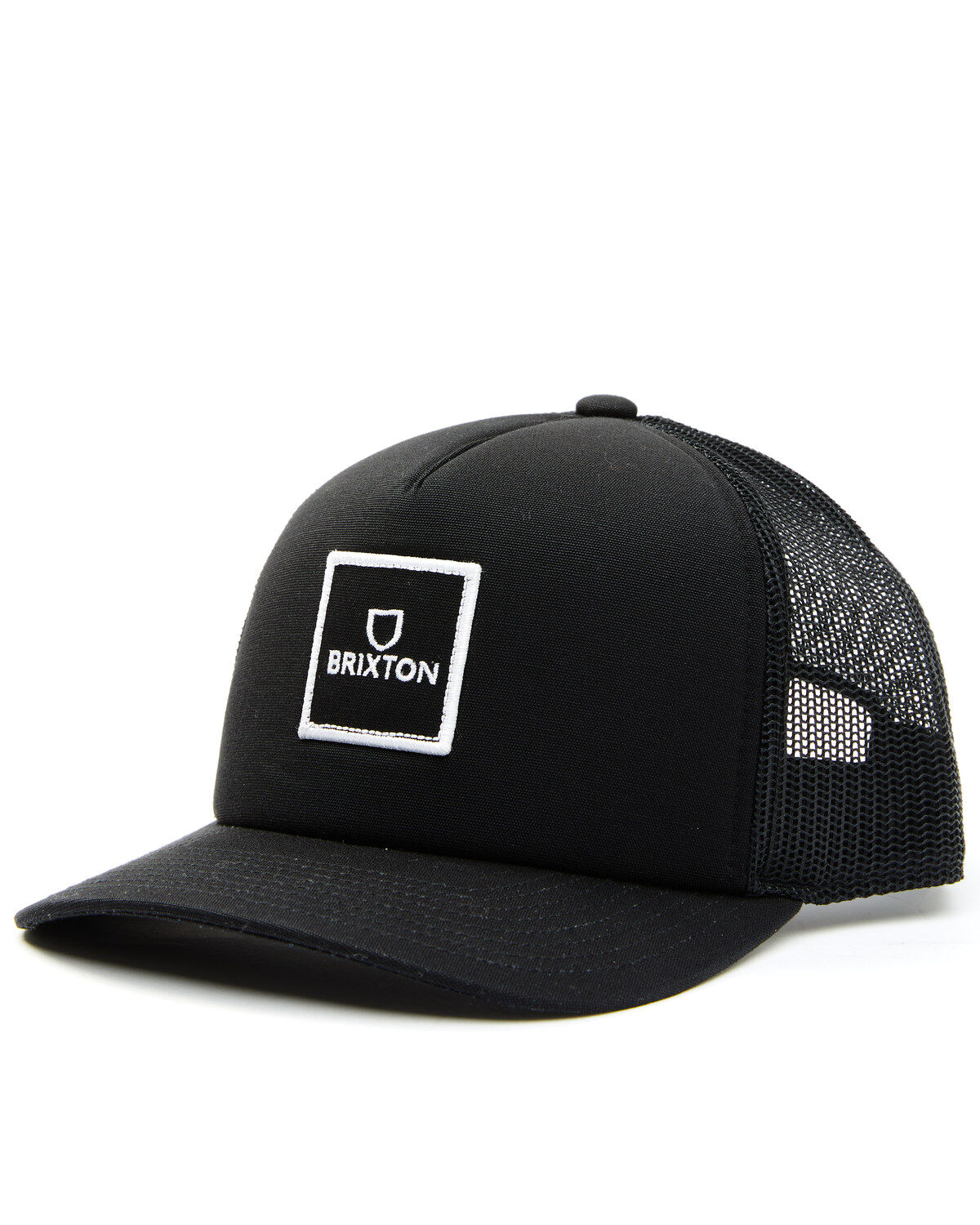 Men's Brixton Alpha Block Logo Patch Crossover MP Ball Cap