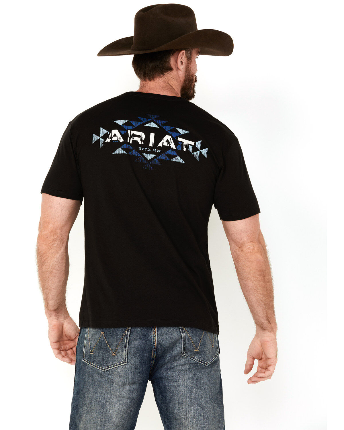 Men's Ariat Southwestern Logo Short Sleeve Graphic T-Shirt
