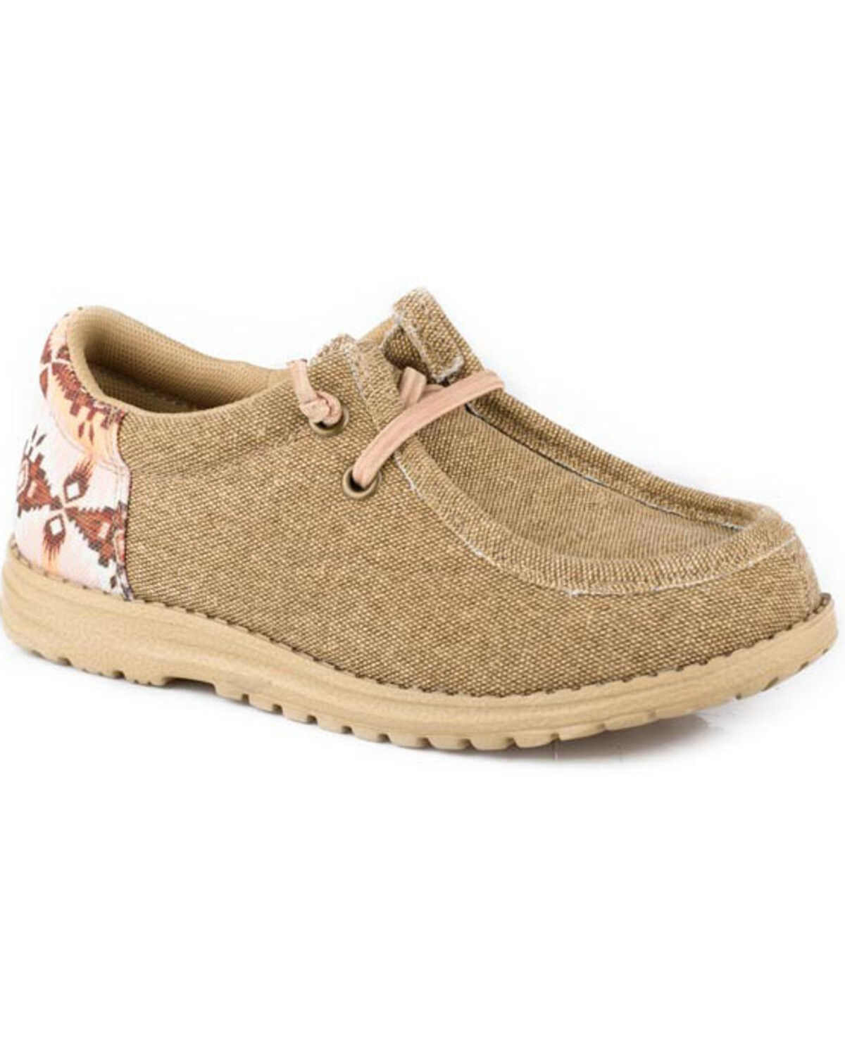 Boys' Roper Hang Loose Casual Shoes - Moc Toe