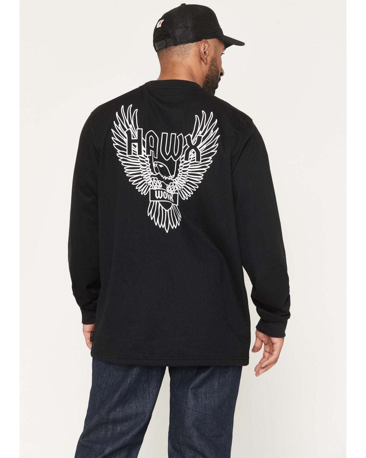 Men's Hawx FR Solid Long Sleeve Work T-Shirt