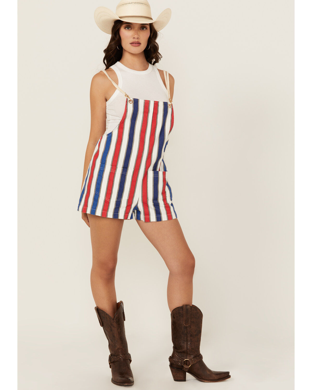Women's Show Me Your Mumu Striped Romper