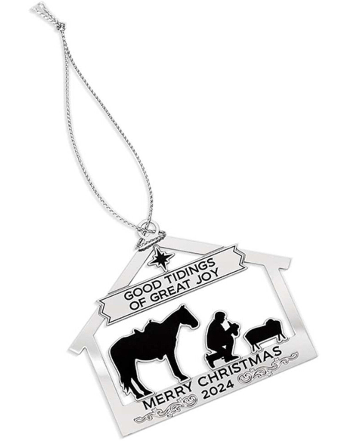 Montana Silversmiths Good Tidings Ornament