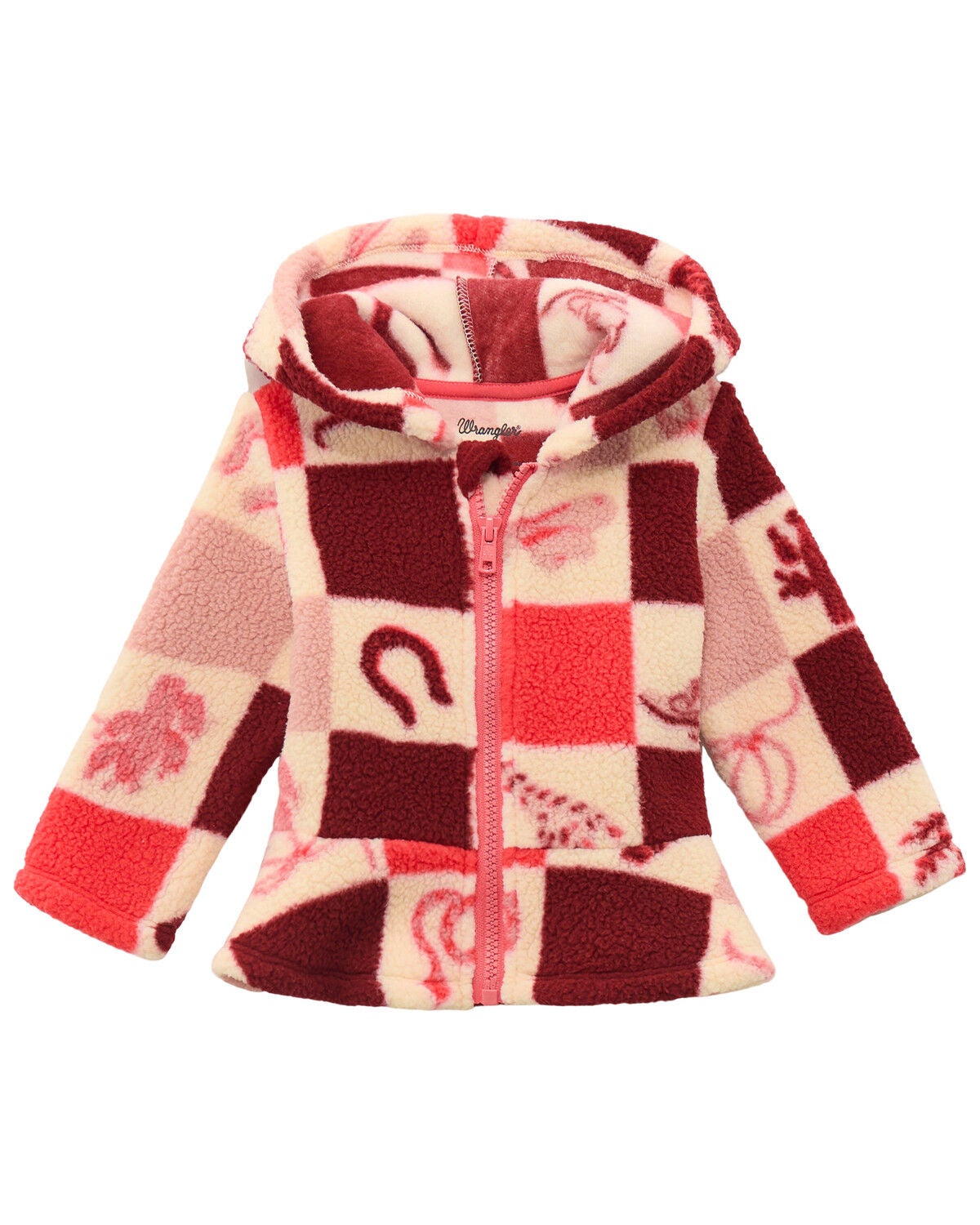 Girls' Wrangler Toddler Conversational Sherpa Jacket