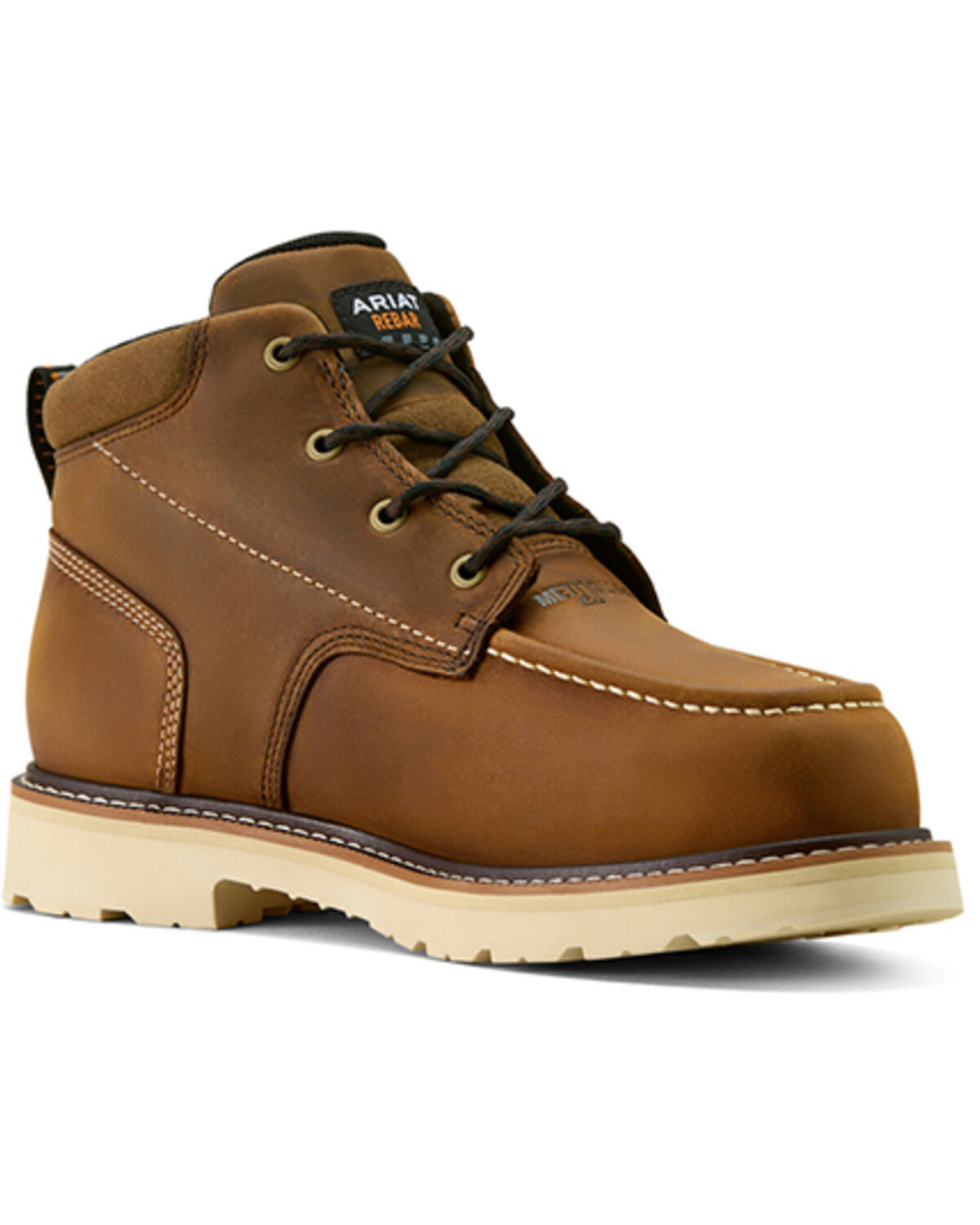 Men's Ariat Rebar Lift Chukka MetGuard Moc Work Boots - Composite Toe