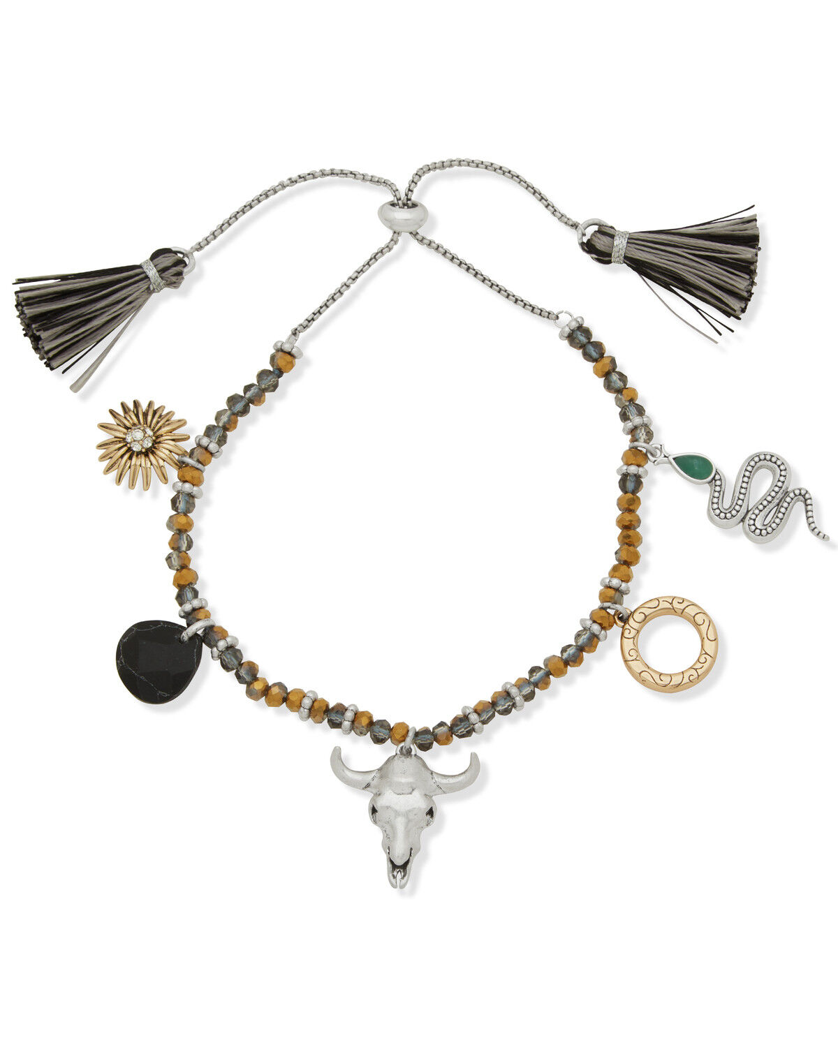 Women's Lainey Wilson Cowboys Copper Charm Bracelet