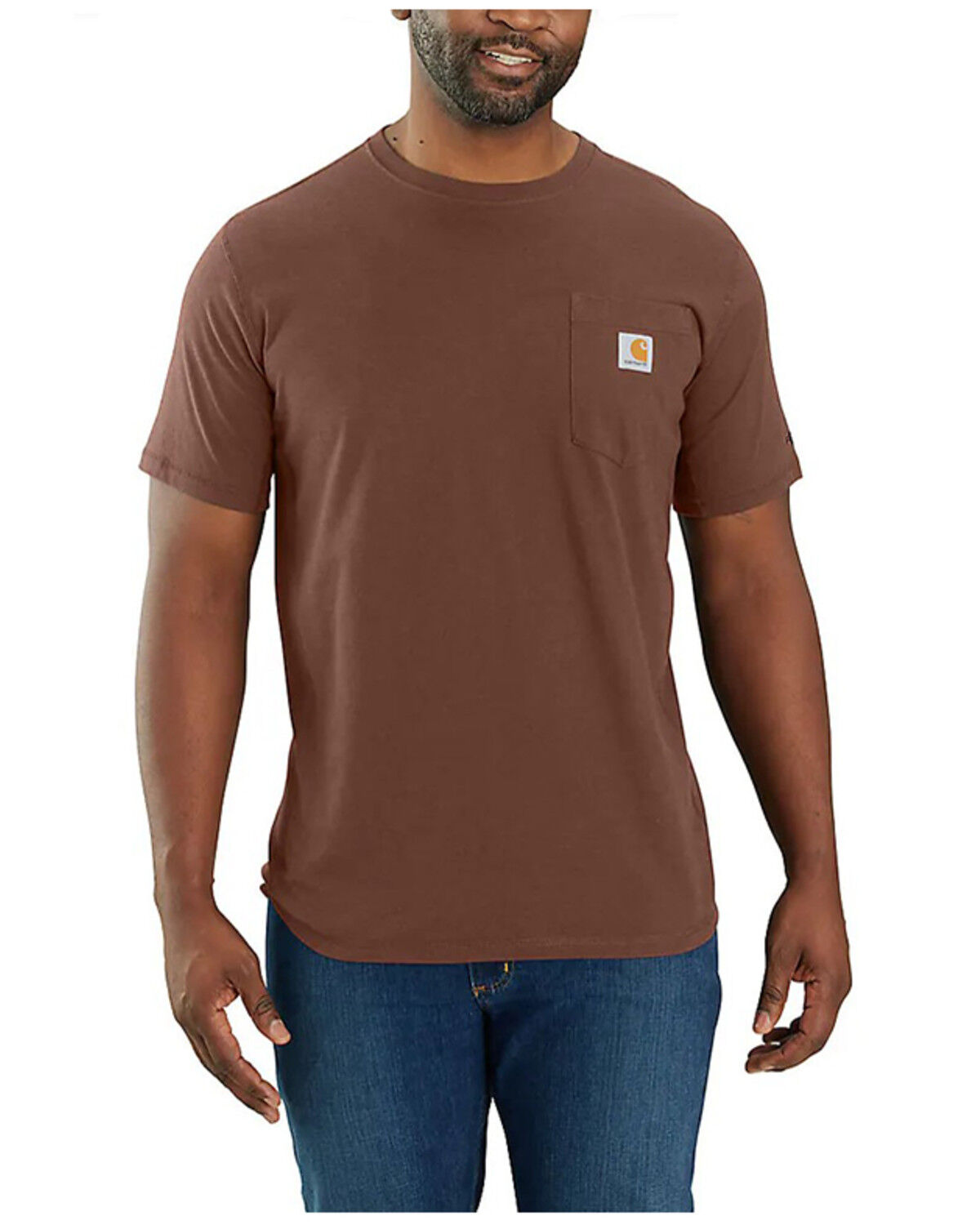 Men's Carhartt Force Relaxed Fit Midweight Short Sleeve Pocket Work T