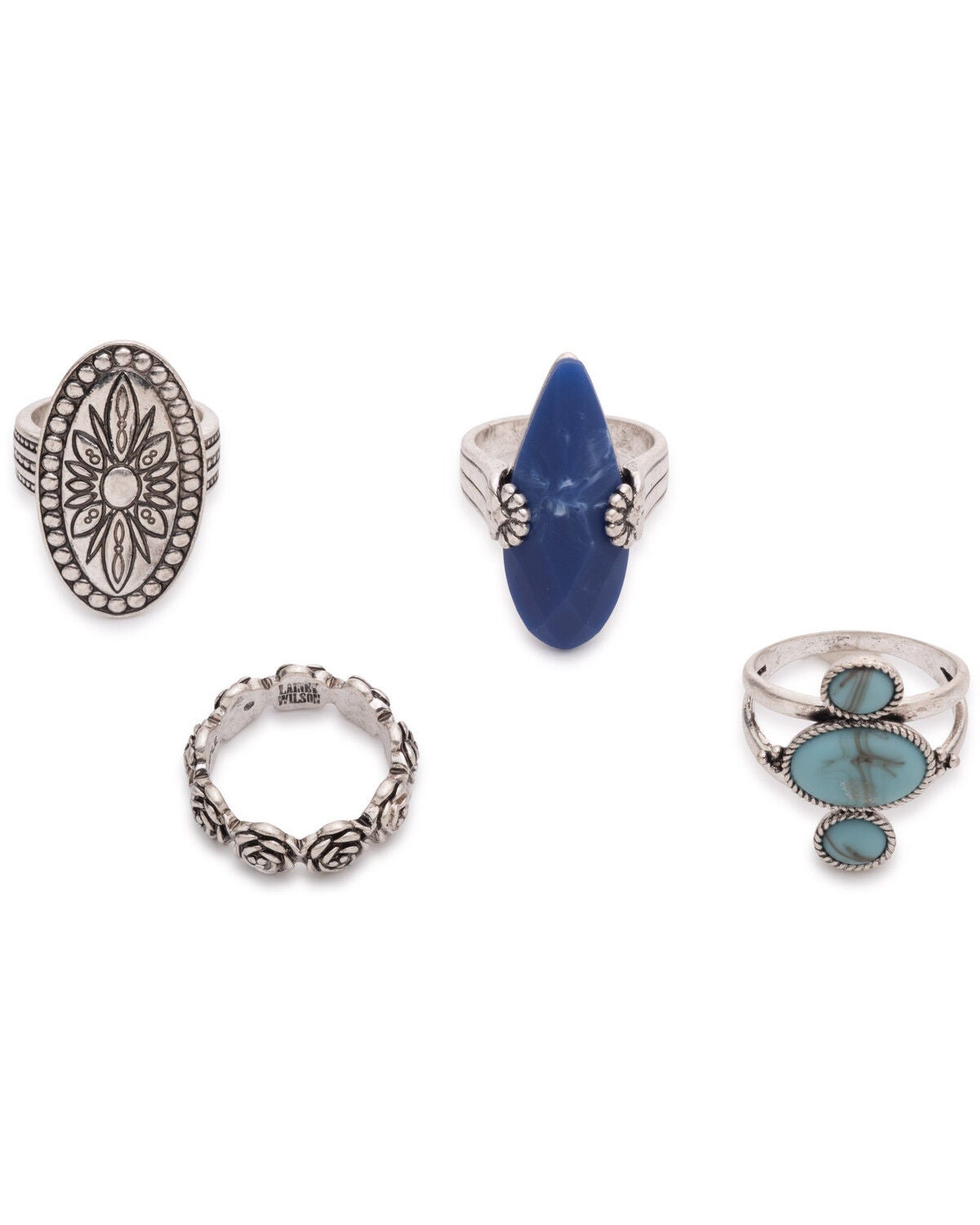 Women's Lainey Wilson Ring Set - 4 Piece