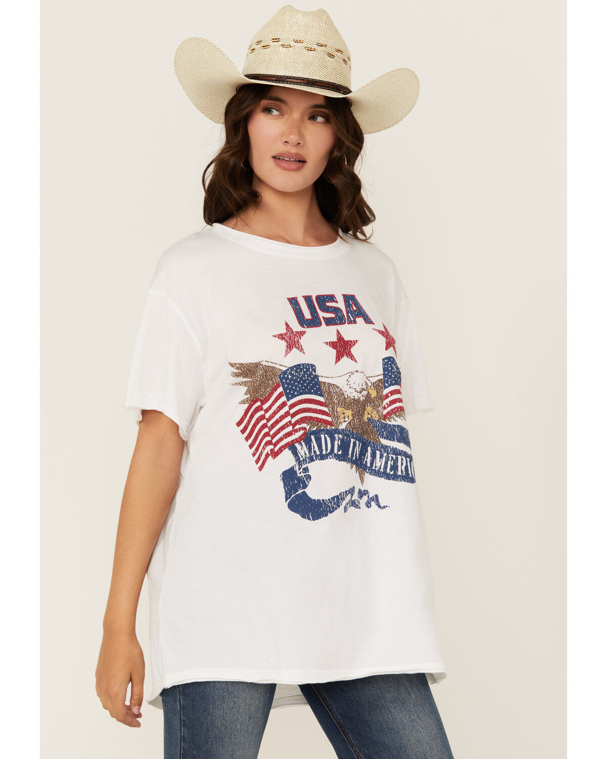 Women's Show Me Your Mumu USA Short Sleeve Graphic Tee