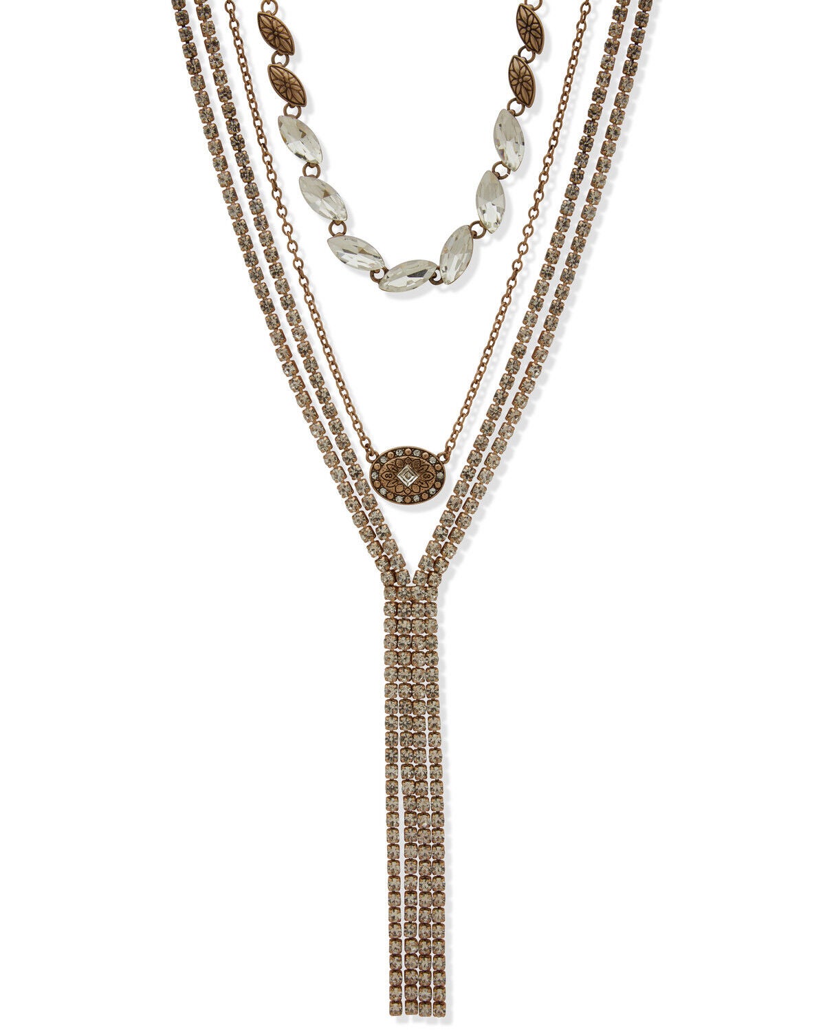 Women's Lainey Wilson Row Stone Y Necklace