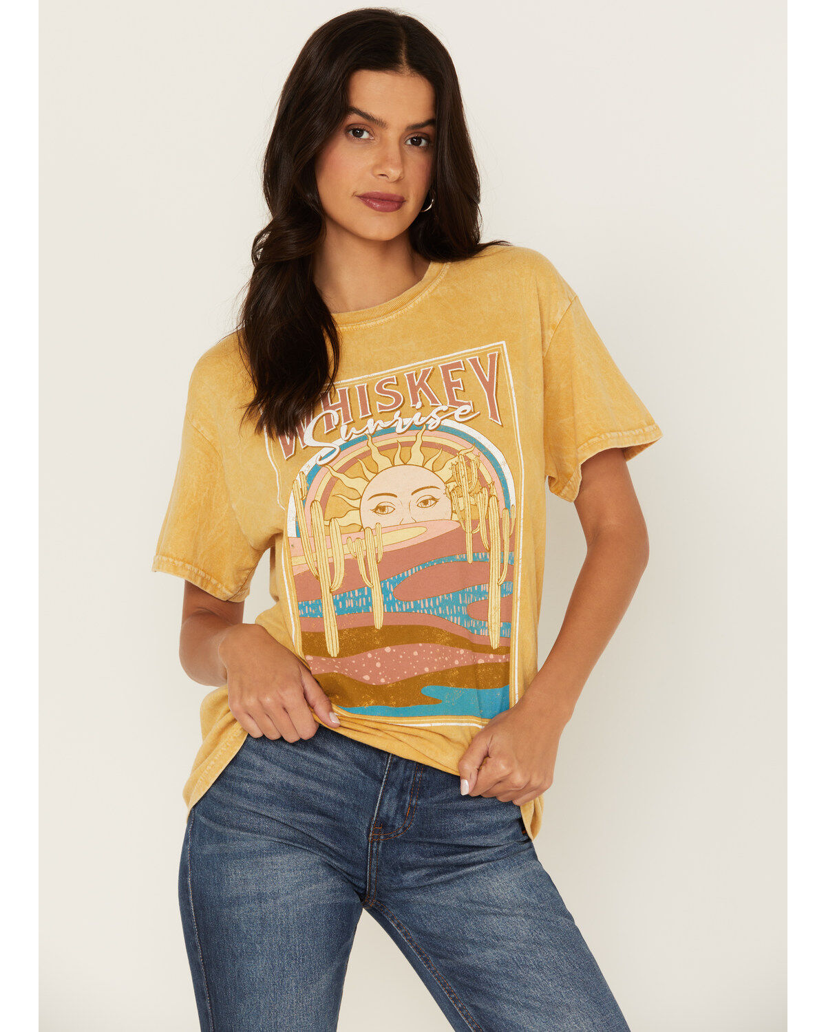 Women's Youth in Revolt Whiskey Sunrise Graphic Tee
