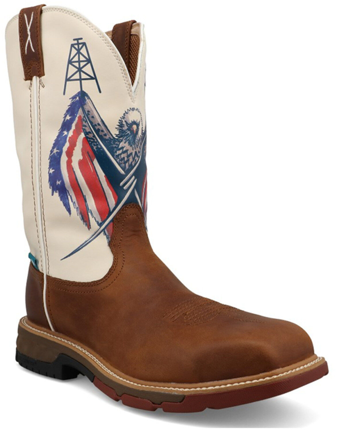 Men's Twisted X 12" Western Work Boots - Nano Toe