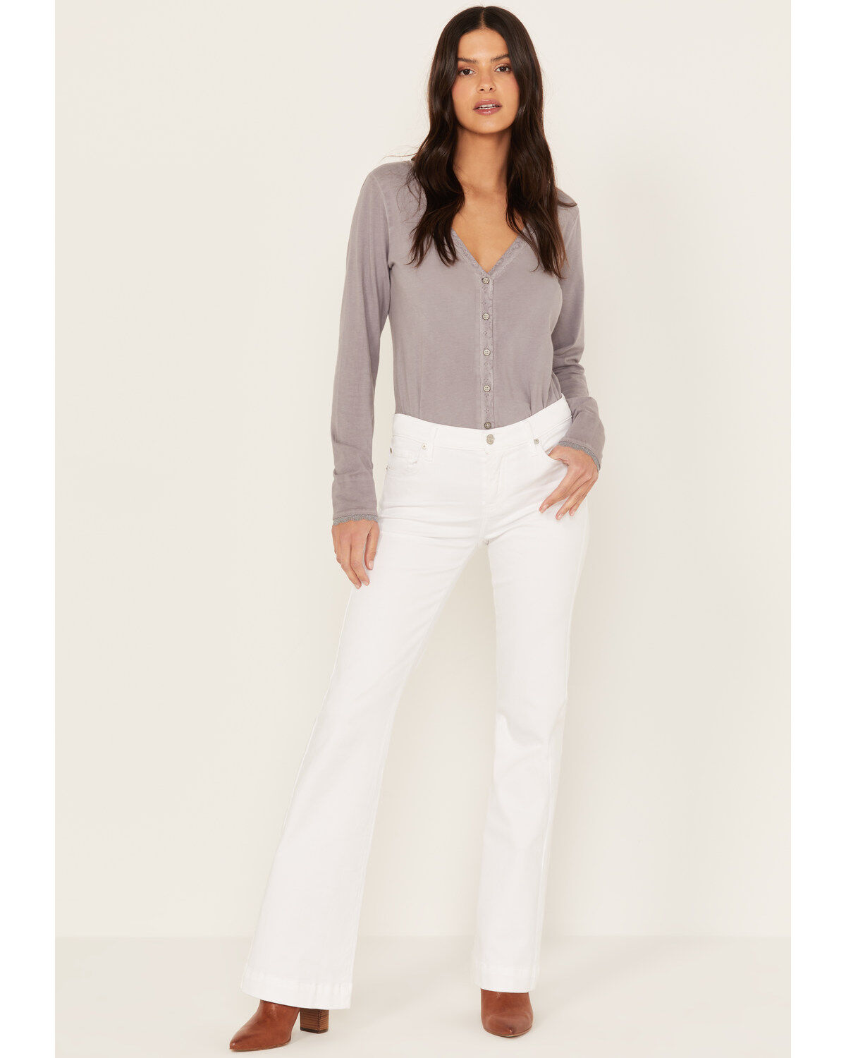 Women's 7 For All Mankind Luxe High Rise Denim Jeans