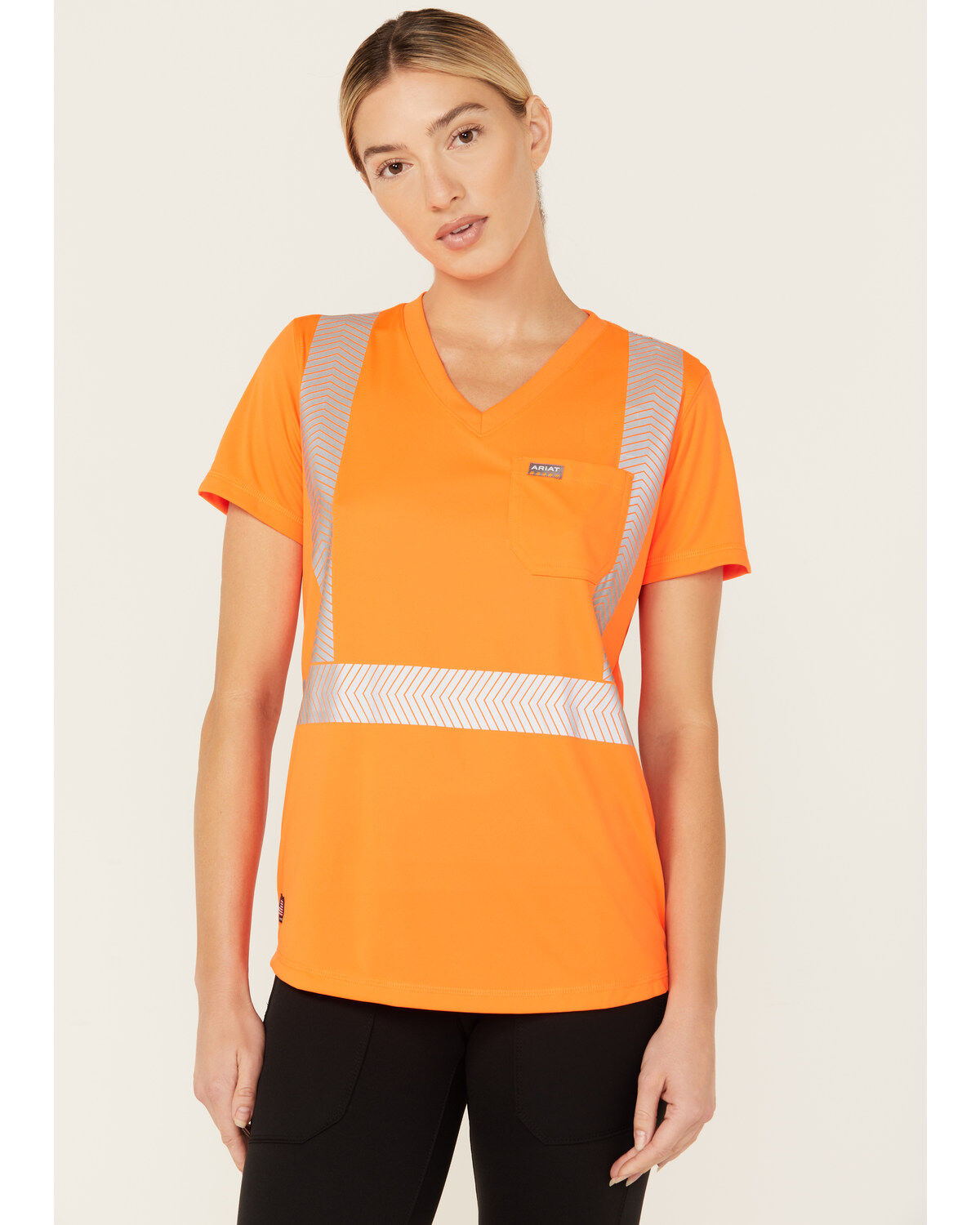 Women's Ariat Rebar Hi-Vis ANSI Short Sleeve T-Shirt