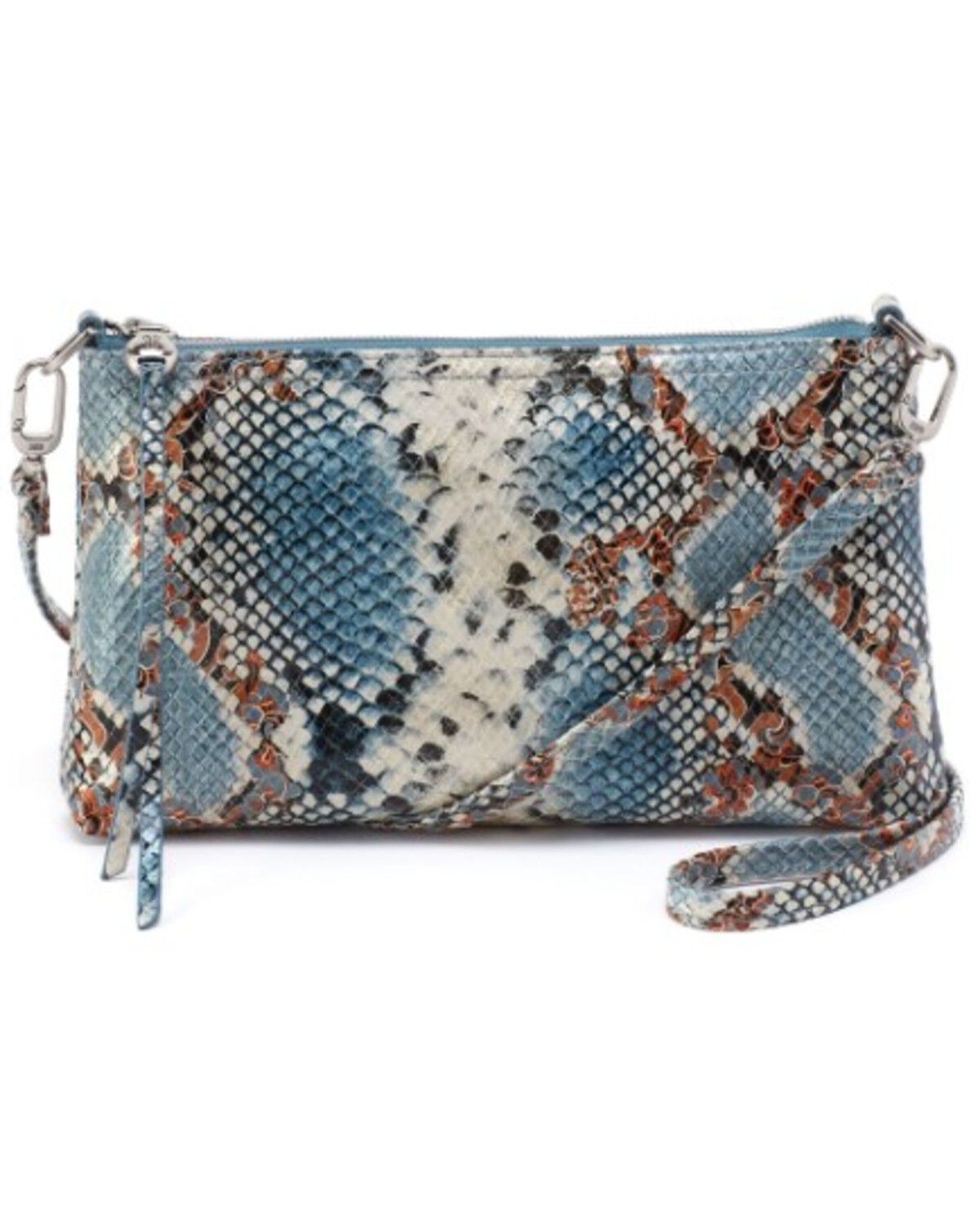 Women's Hobo Darcy Snake Print Crossbody Bag