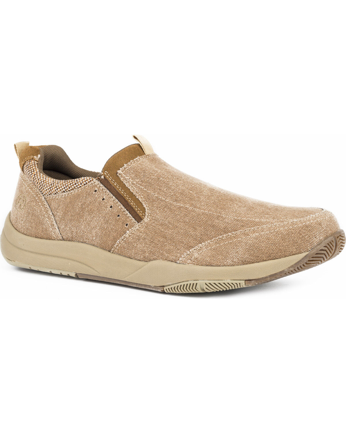 Men's Roper Speed Canvas Swifter Sole Shoes - Round Toe