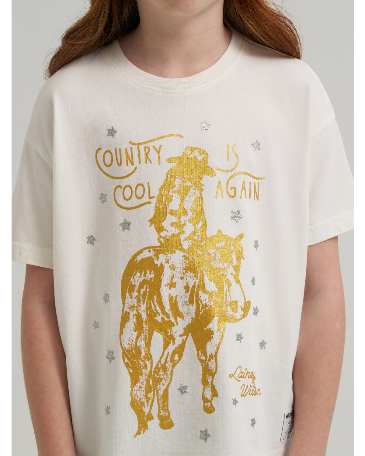 Girls' Wrangler X Lainey Wilson Country Is Cool Again Short Sleeve Gra