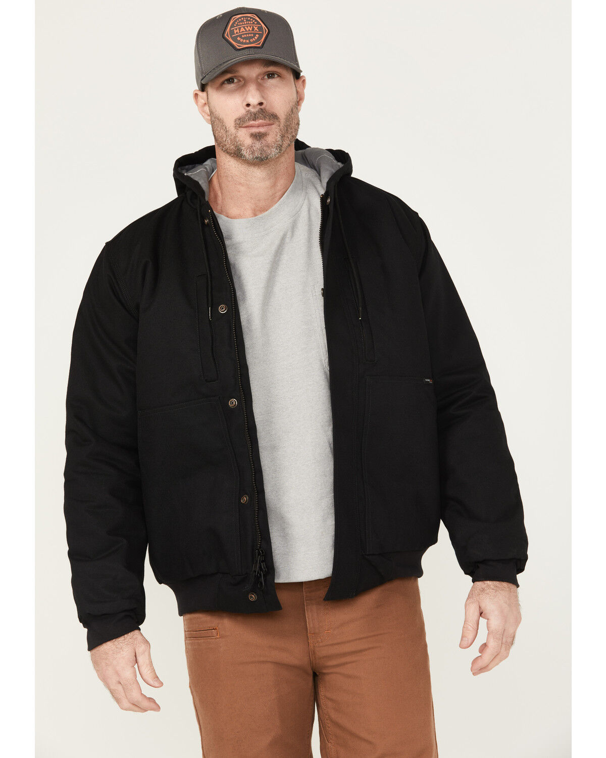 Men's Hawx Hooded Bomber Jacket