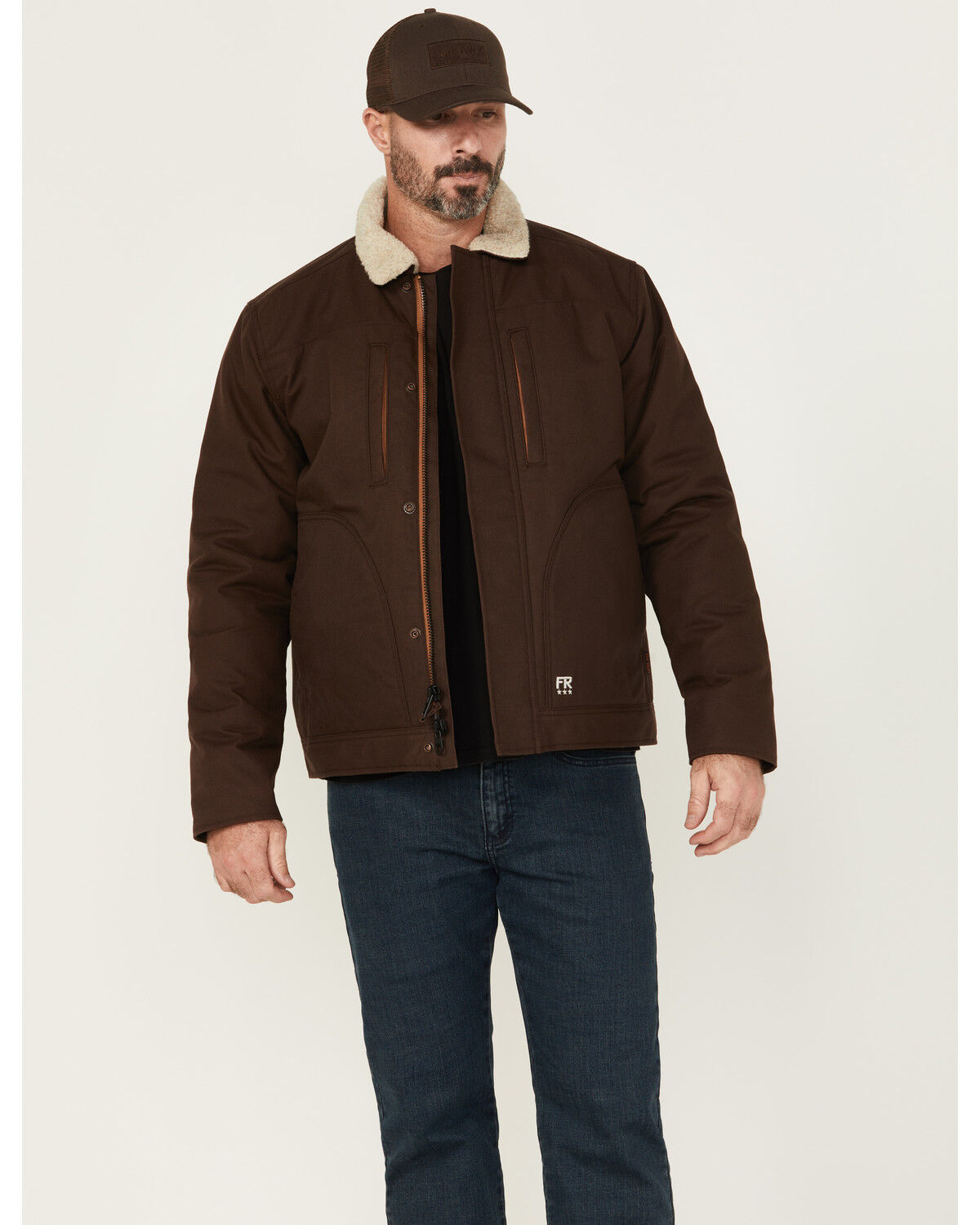 Men's Hawx FR Sherpa Lined Work Jacket