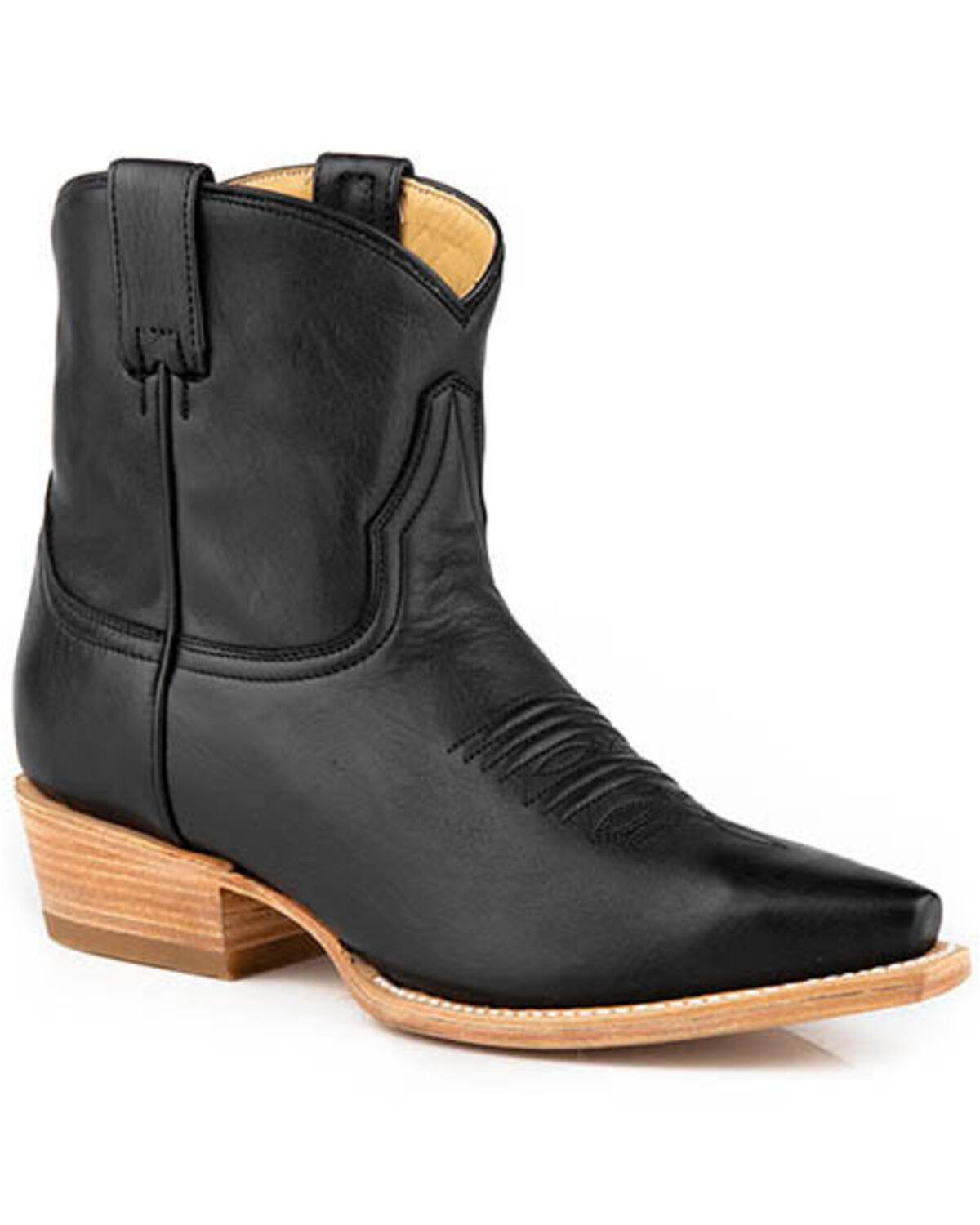 Women's Stetson Riley Western Booties - Snip Toe
