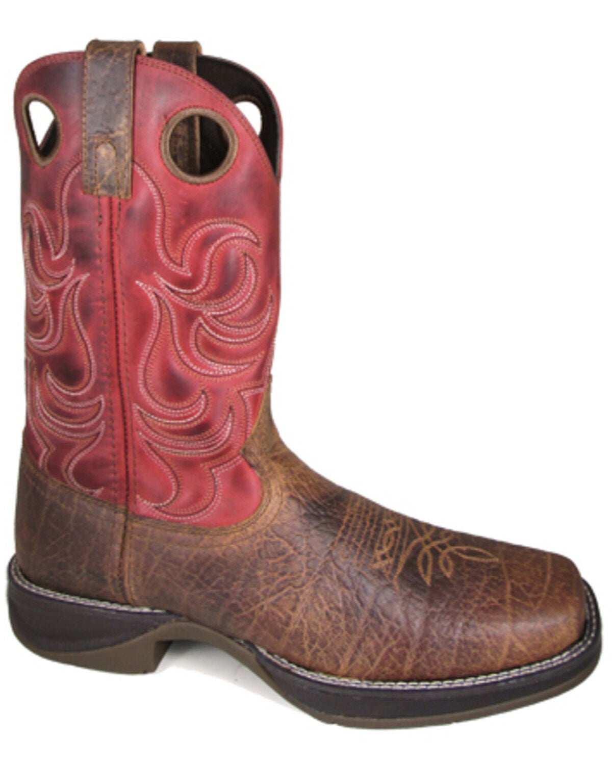 Men's Smoky Mountain Benton Western Boots - Broad Square Toe