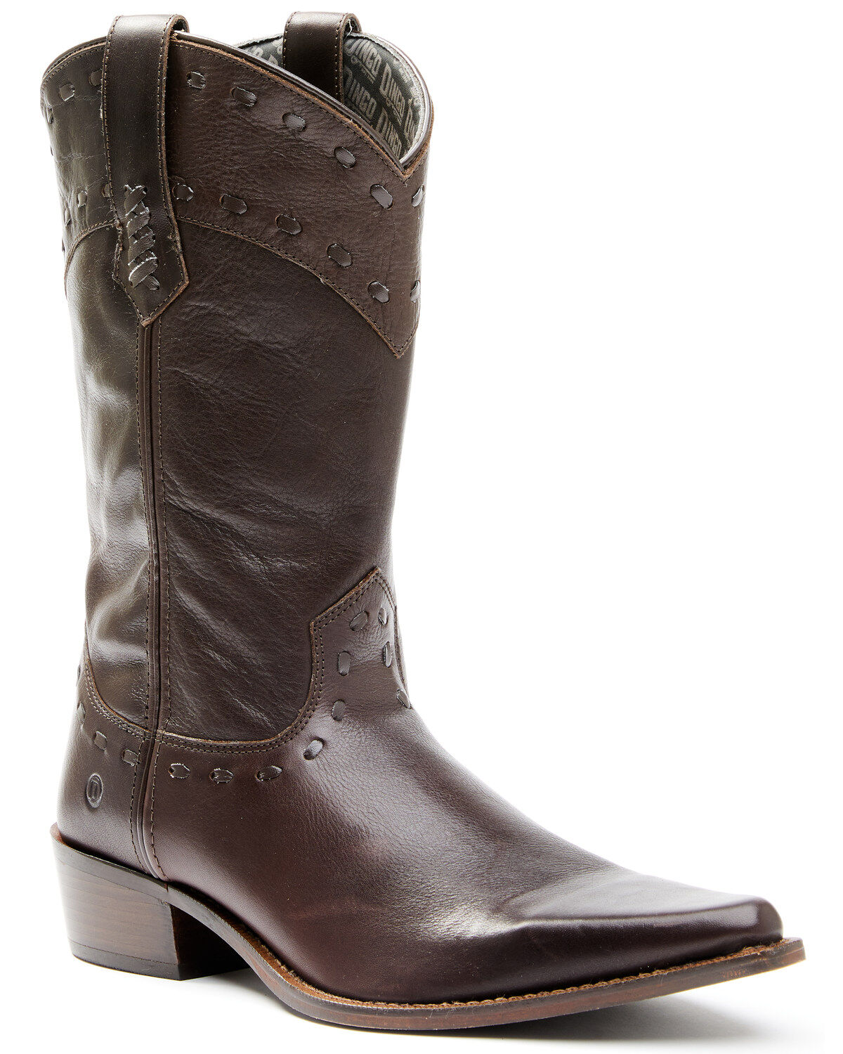Men's Dingo Bucklace Stagecoach Western Boot - Snip Toe